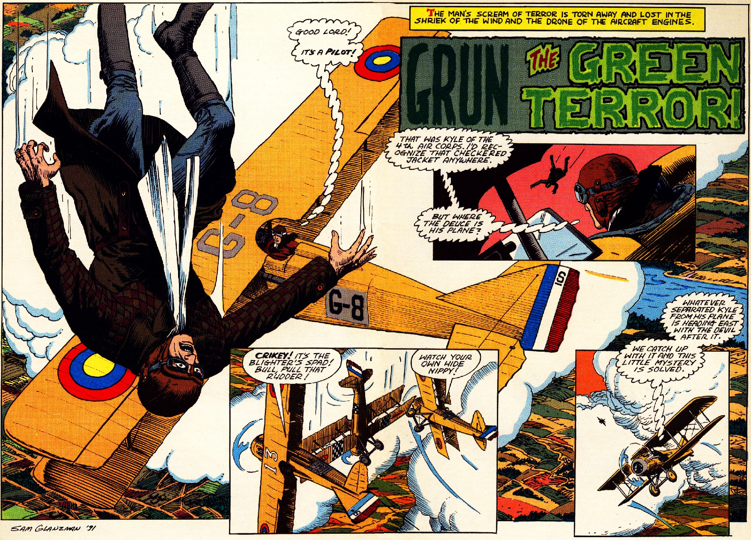 Read online G-8 And His Battle Aces comic -  Issue # Full - 4