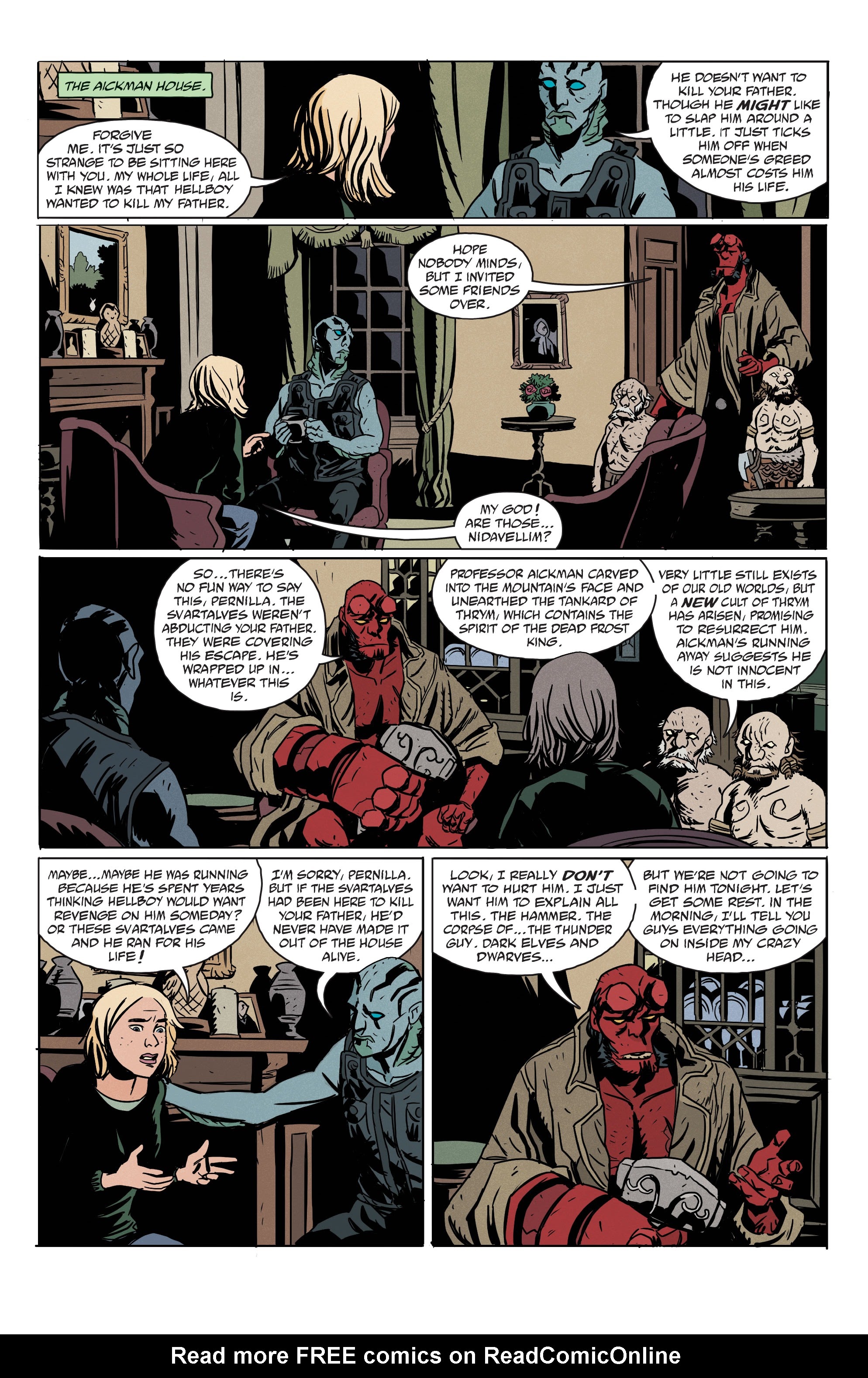 Read online Hellboy: The Bones of Giants comic -  Issue #2 - 10