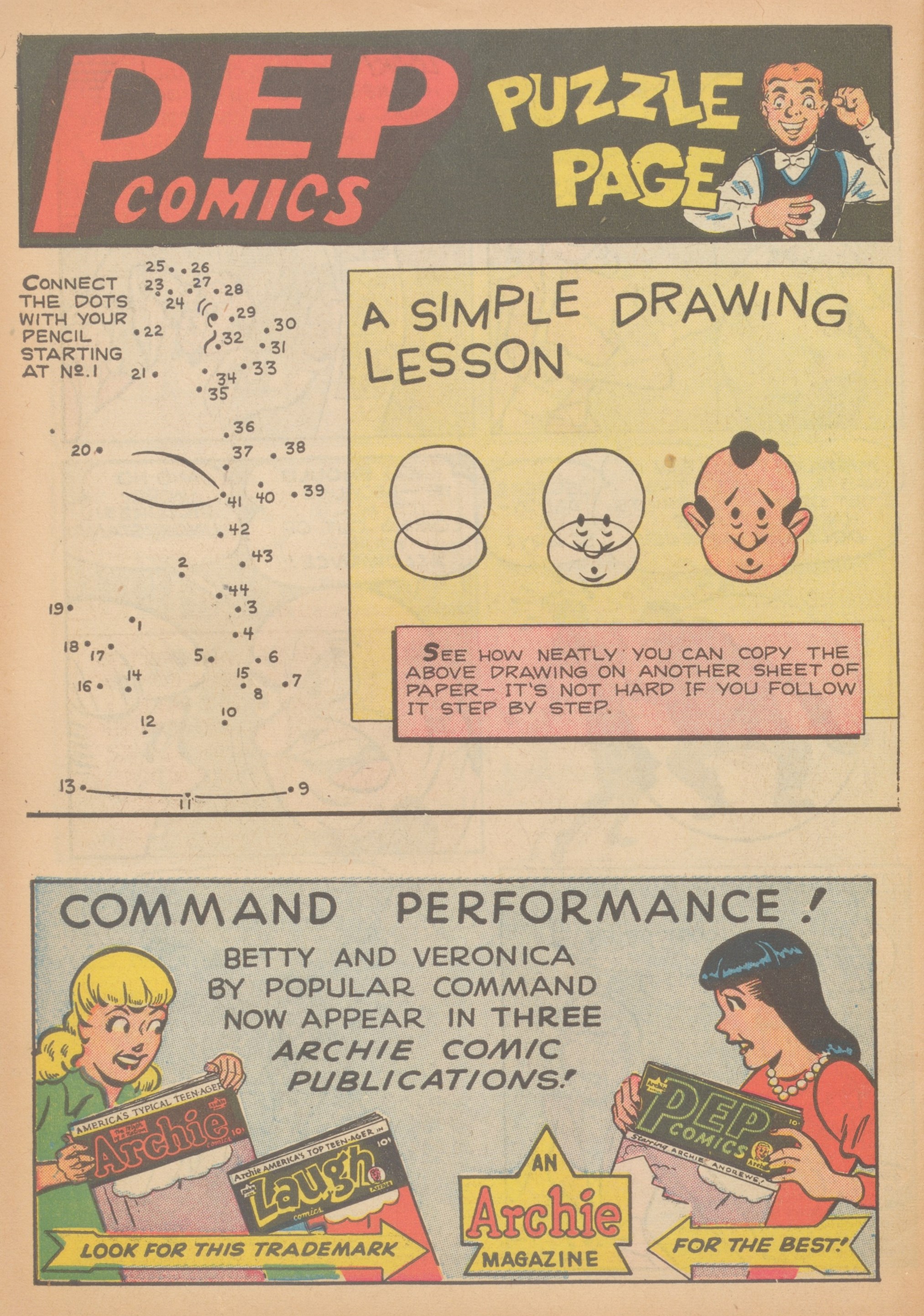 Read online Pep Comics comic -  Issue #70 - 48