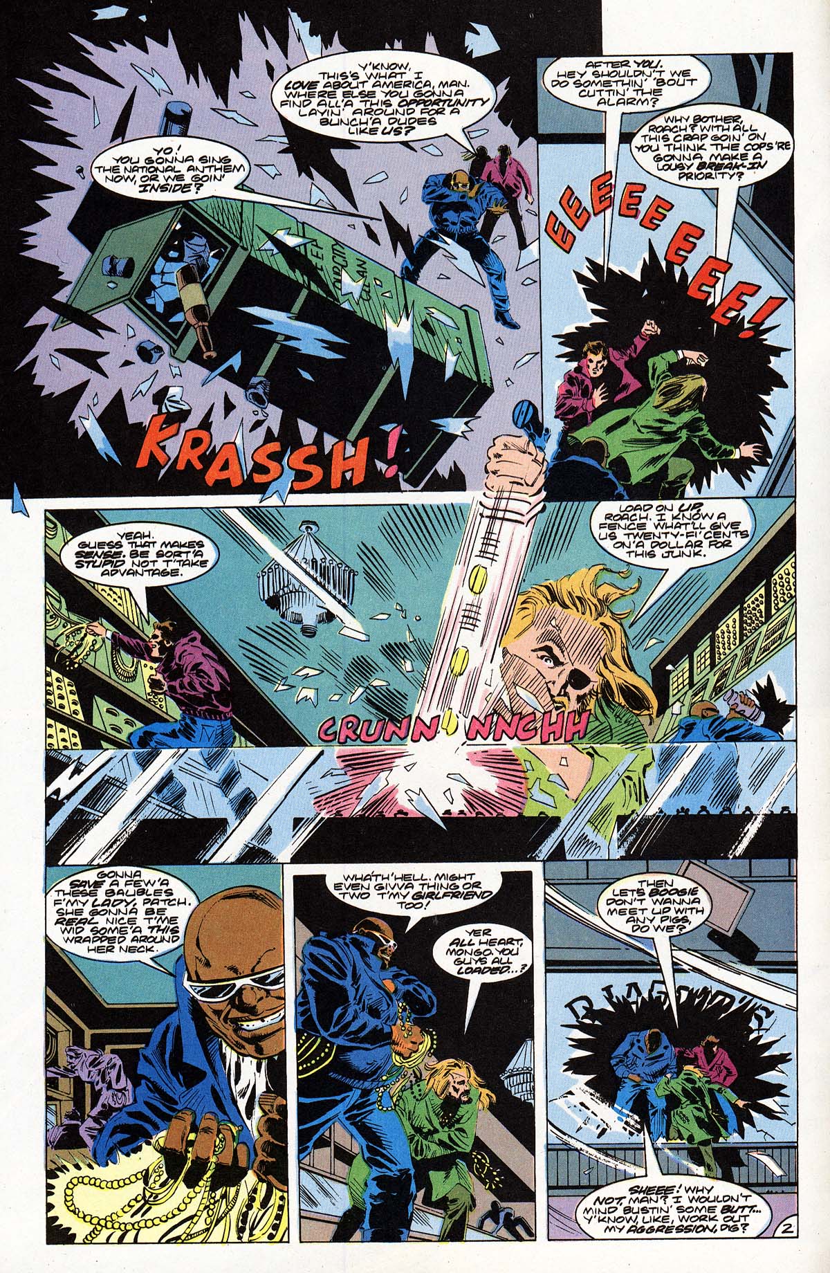 Read online Vigilante (1983) comic -  Issue #22 - 3
