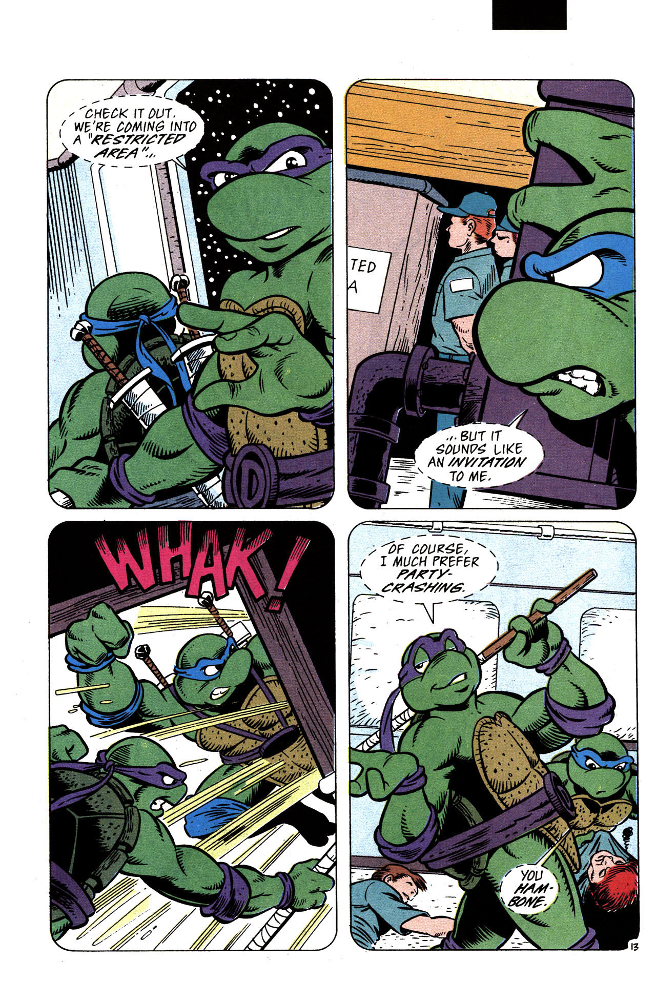 Read online Teenage Mutant Ninja Turtles Adventures (1989) comic -  Issue #59 - 15