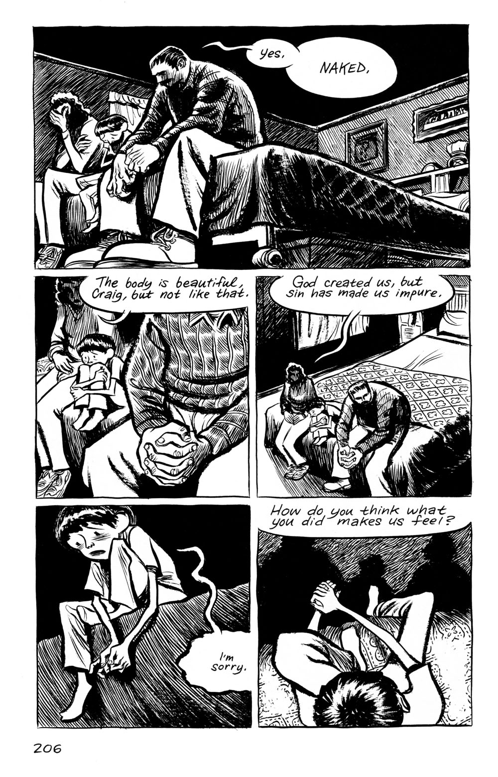Read online Blankets comic -  Issue #1 - 204
