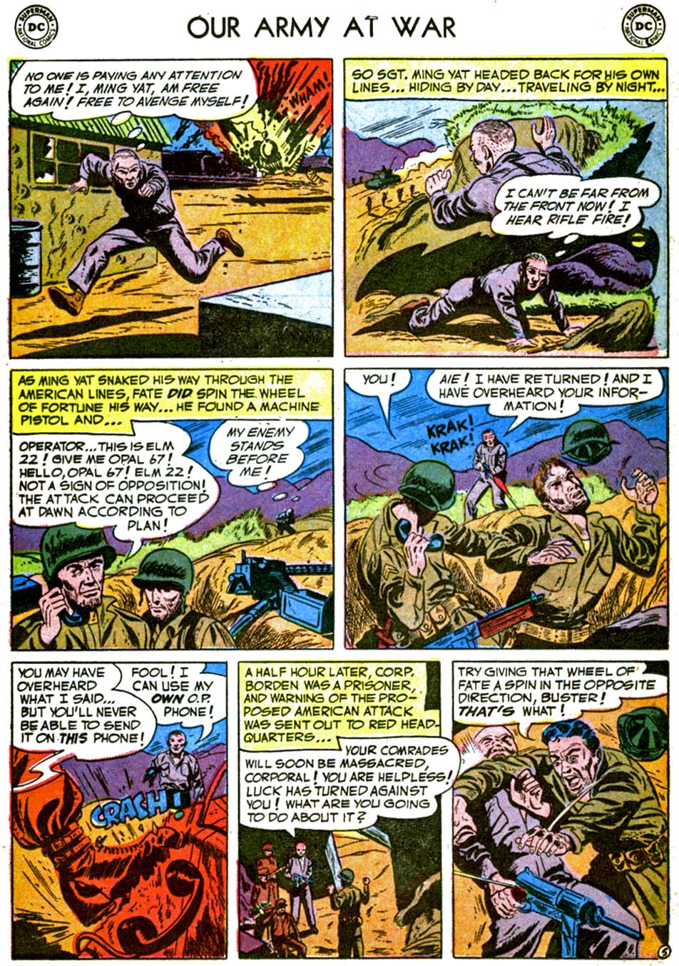 Read online Our Army at War (1952) comic -  Issue #6 - 23