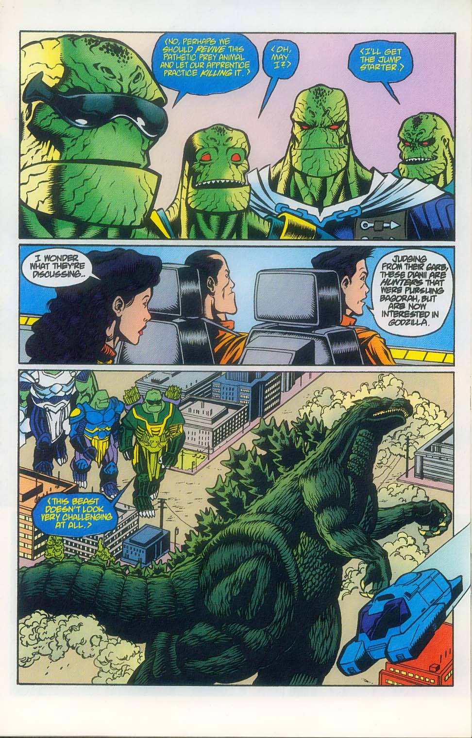 Read online Godzilla (1995) comic -  Issue #6 - 9