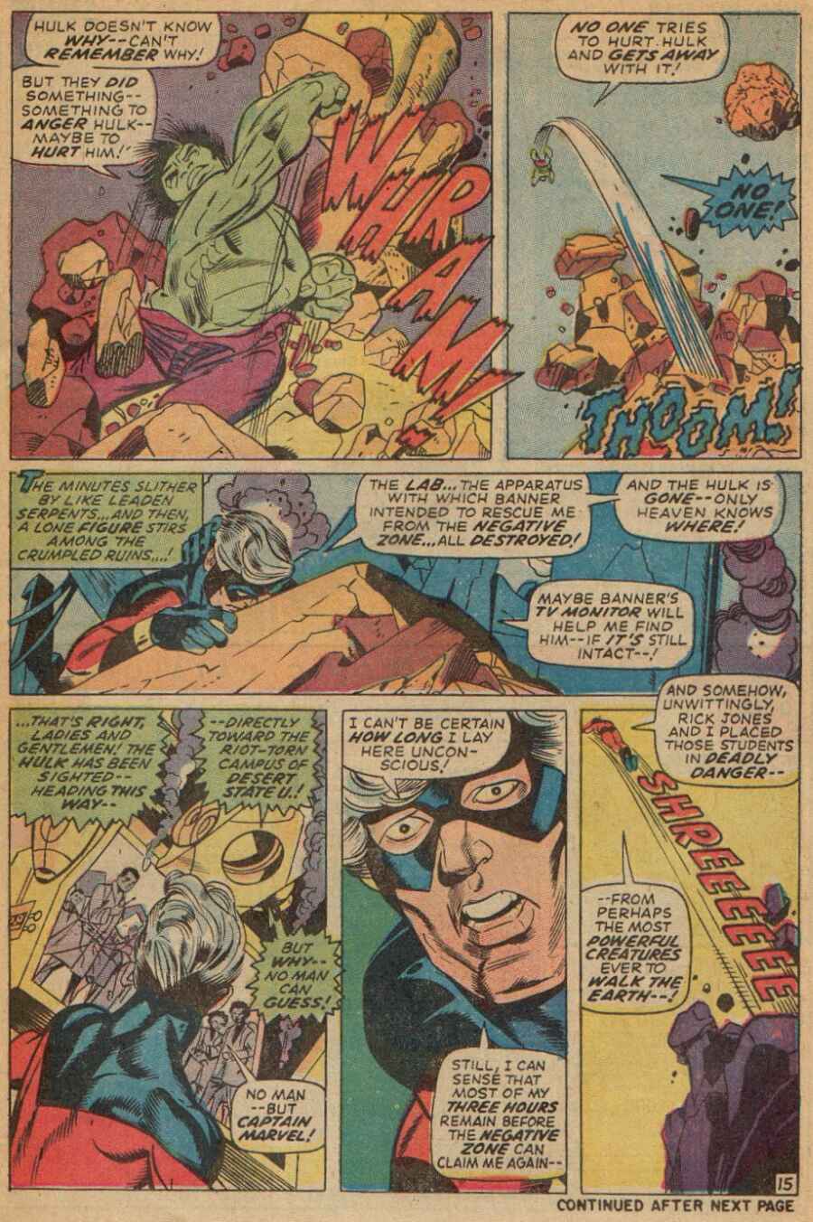 Captain Marvel (1968) Issue #21 #21 - English 17