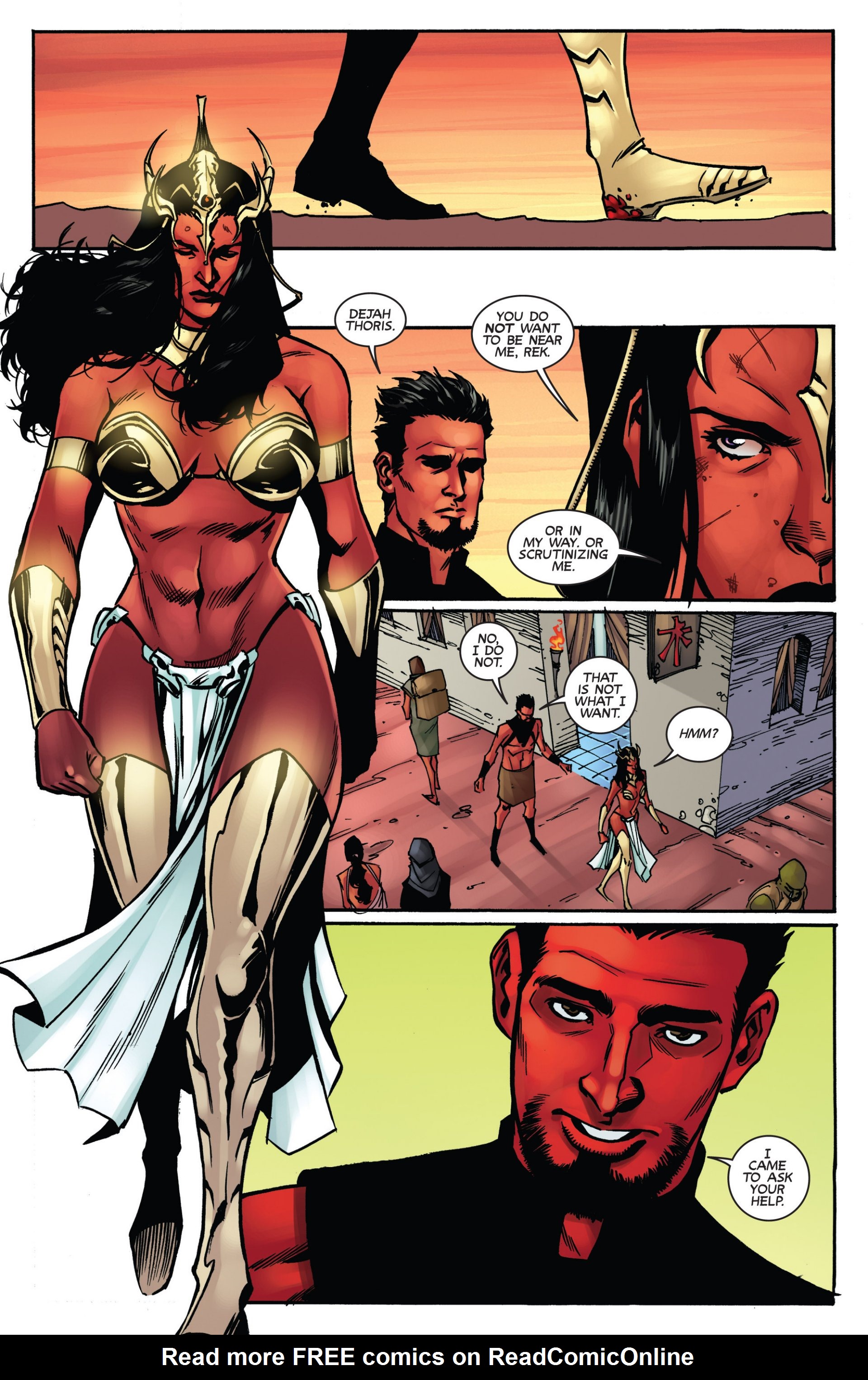 Read online Dejah of Mars comic -  Issue #2 - 8