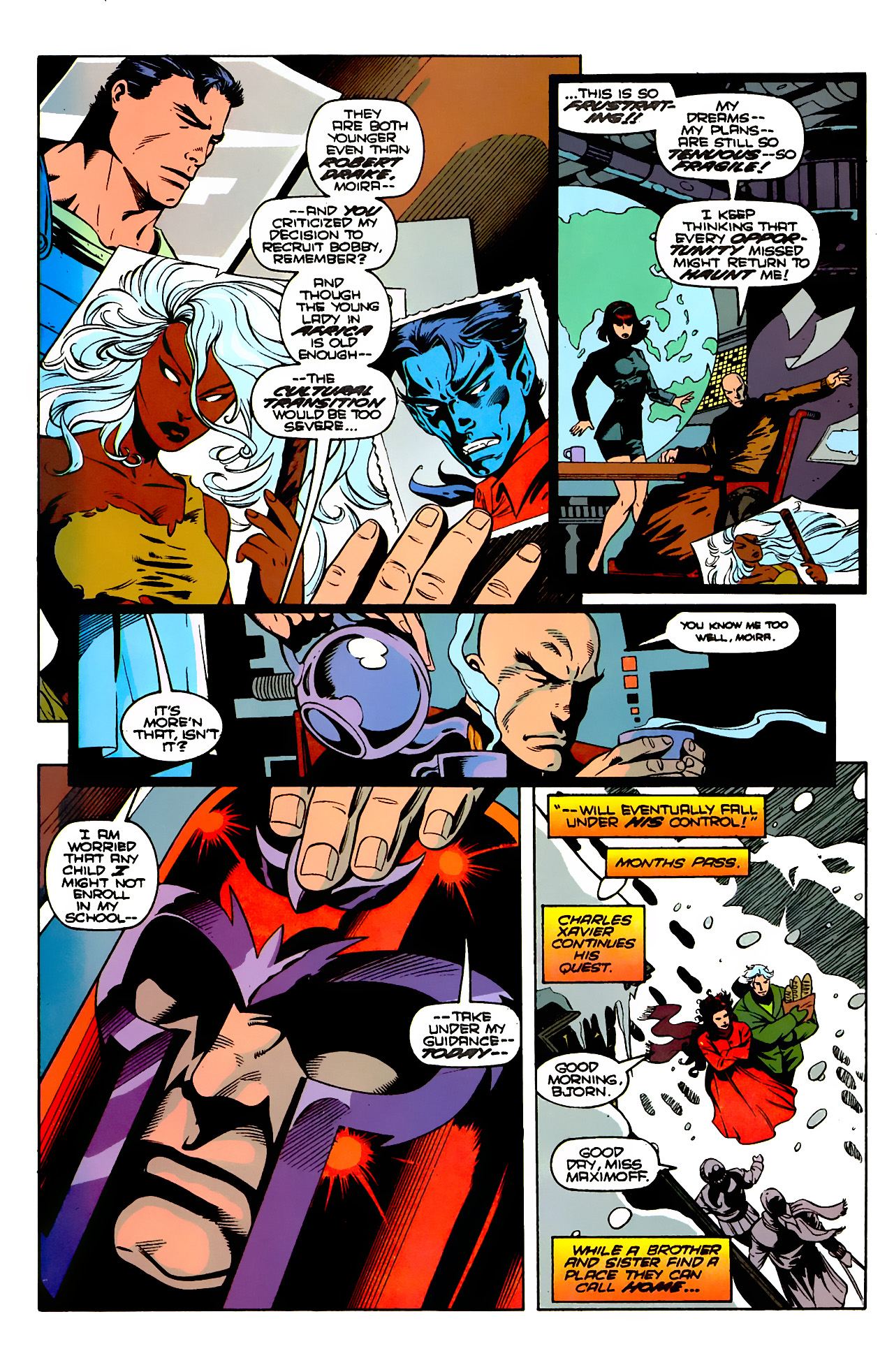 Read online Professor Xavier and the X-Men comic -  Issue #4 - 6