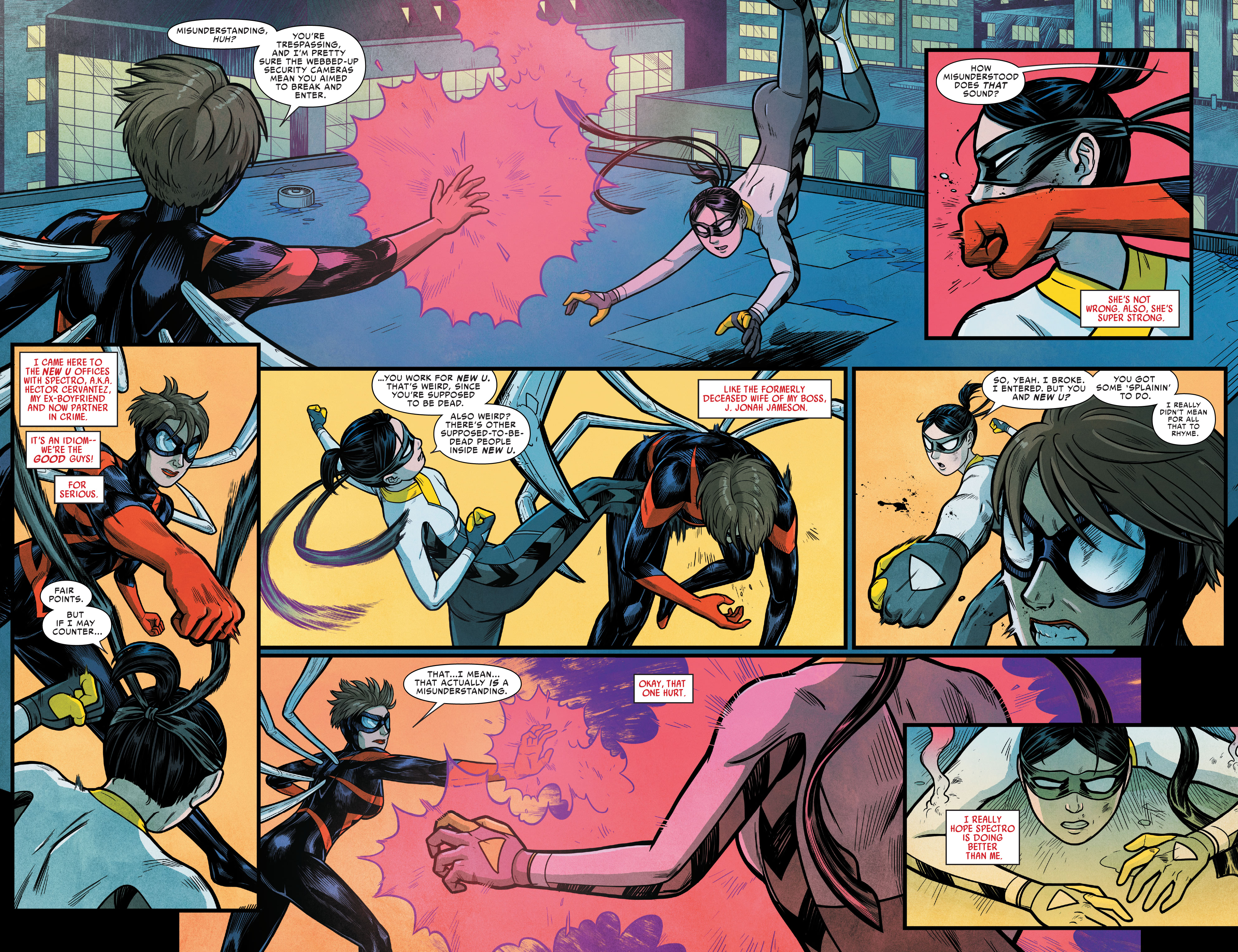 Read online Silk: Out of the Spider-Verse comic -  Issue # TPB 3 (Part 2) - 28