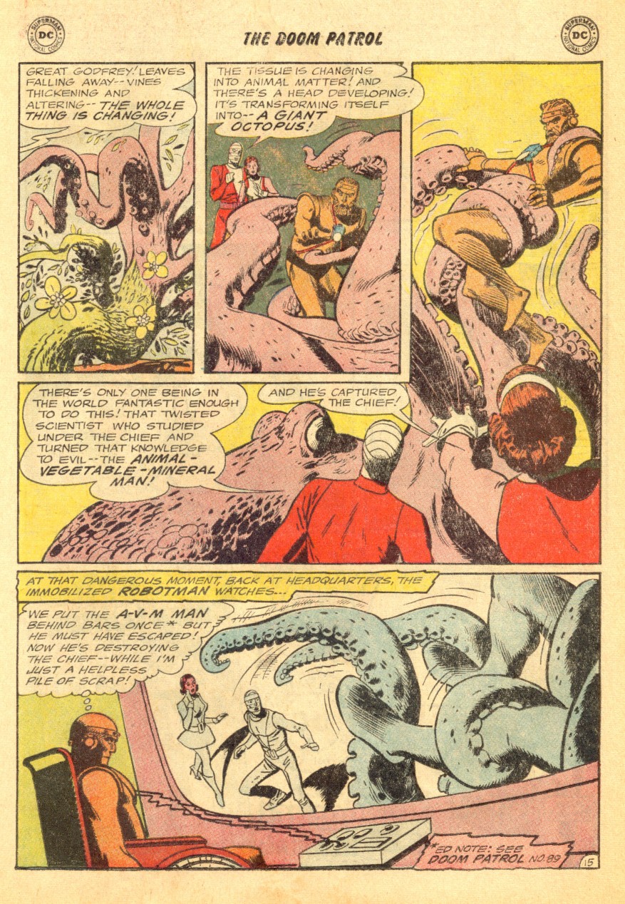 Read online Doom Patrol (1964) comic -  Issue #95 - 19