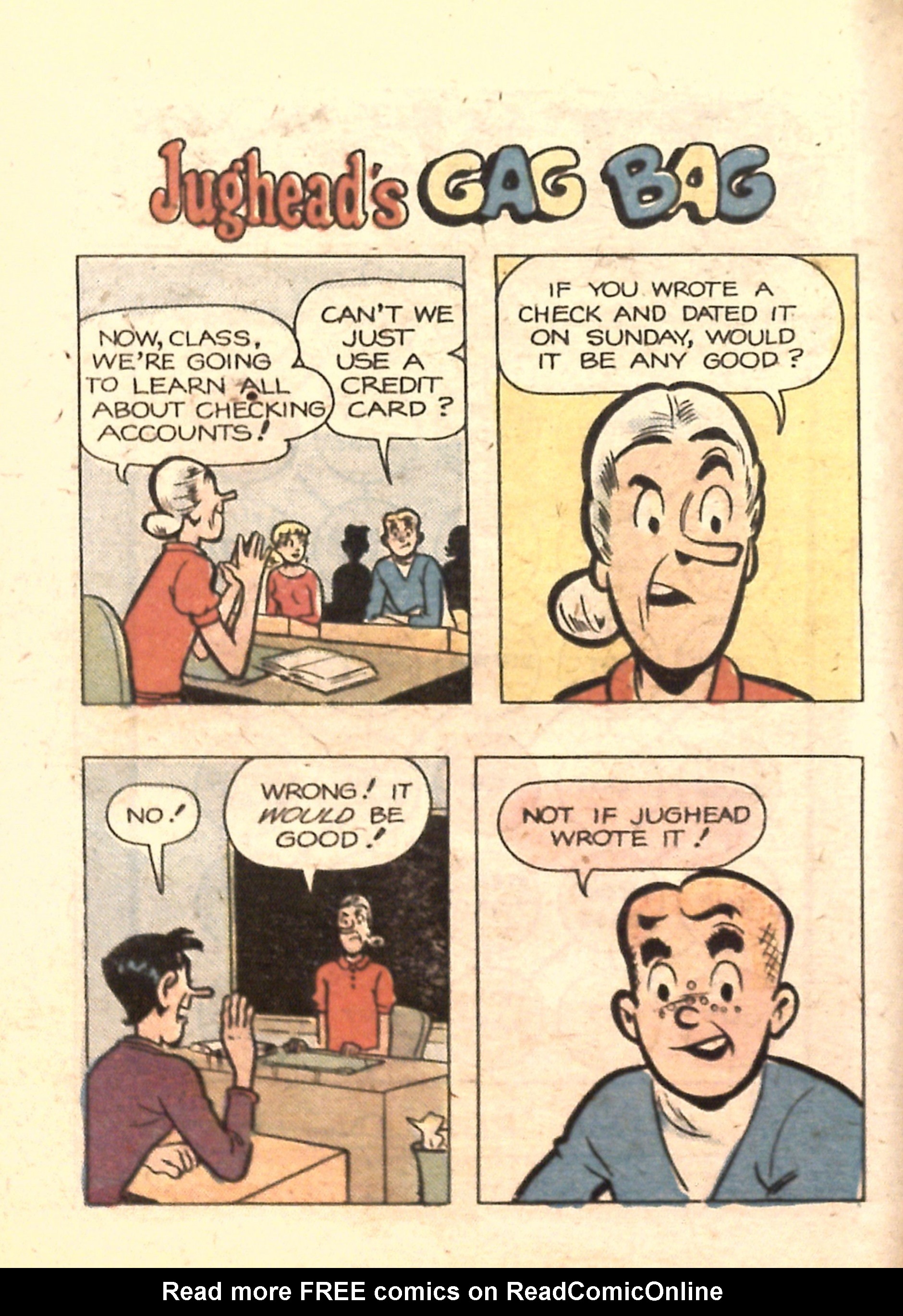 Read online Archie...Archie Andrews, Where Are You? Digest Magazine comic -  Issue #7 - 120