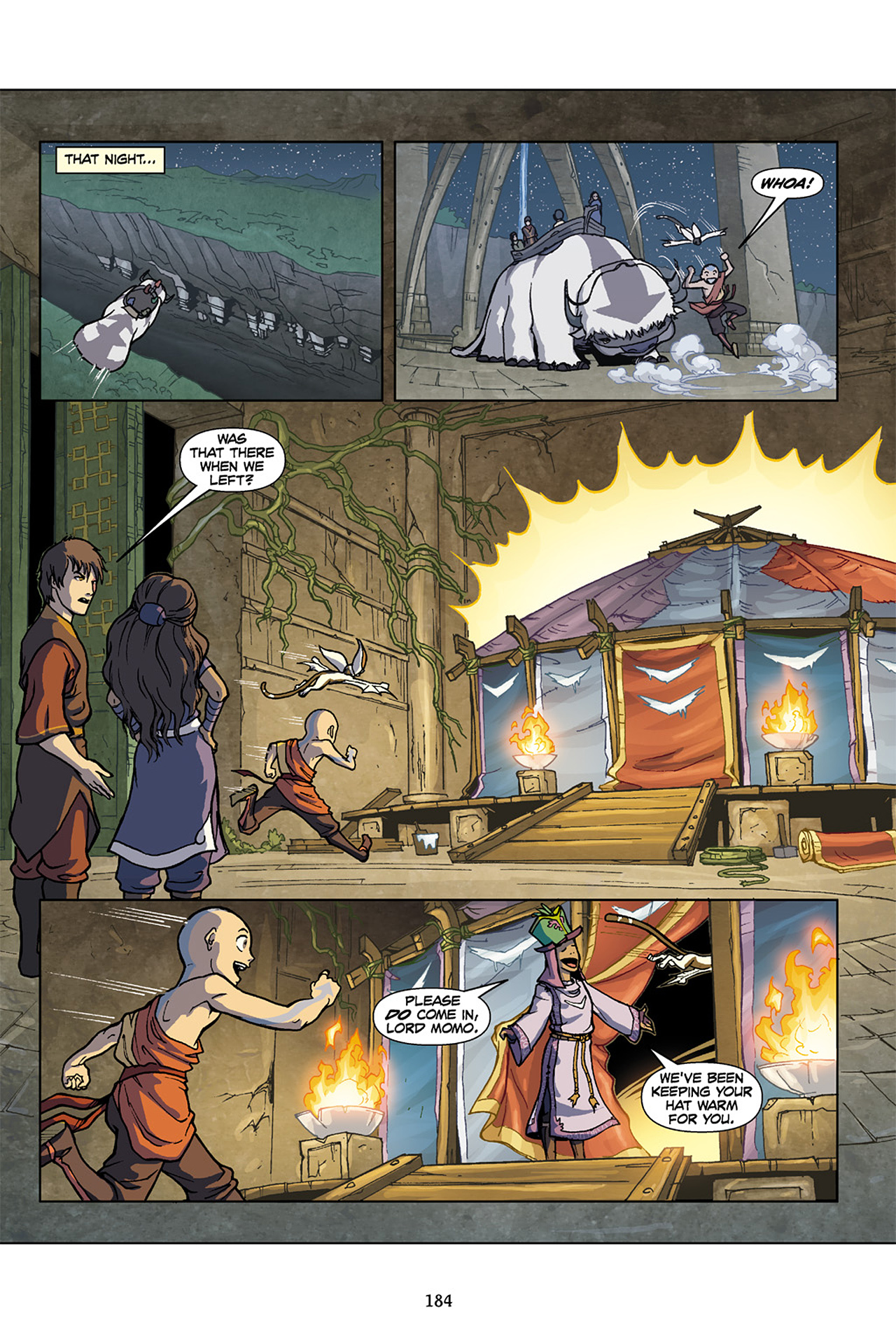 Read online Nickelodeon Avatar: The Last Airbender - The Lost Adventures comic -  Issue # Full - 185