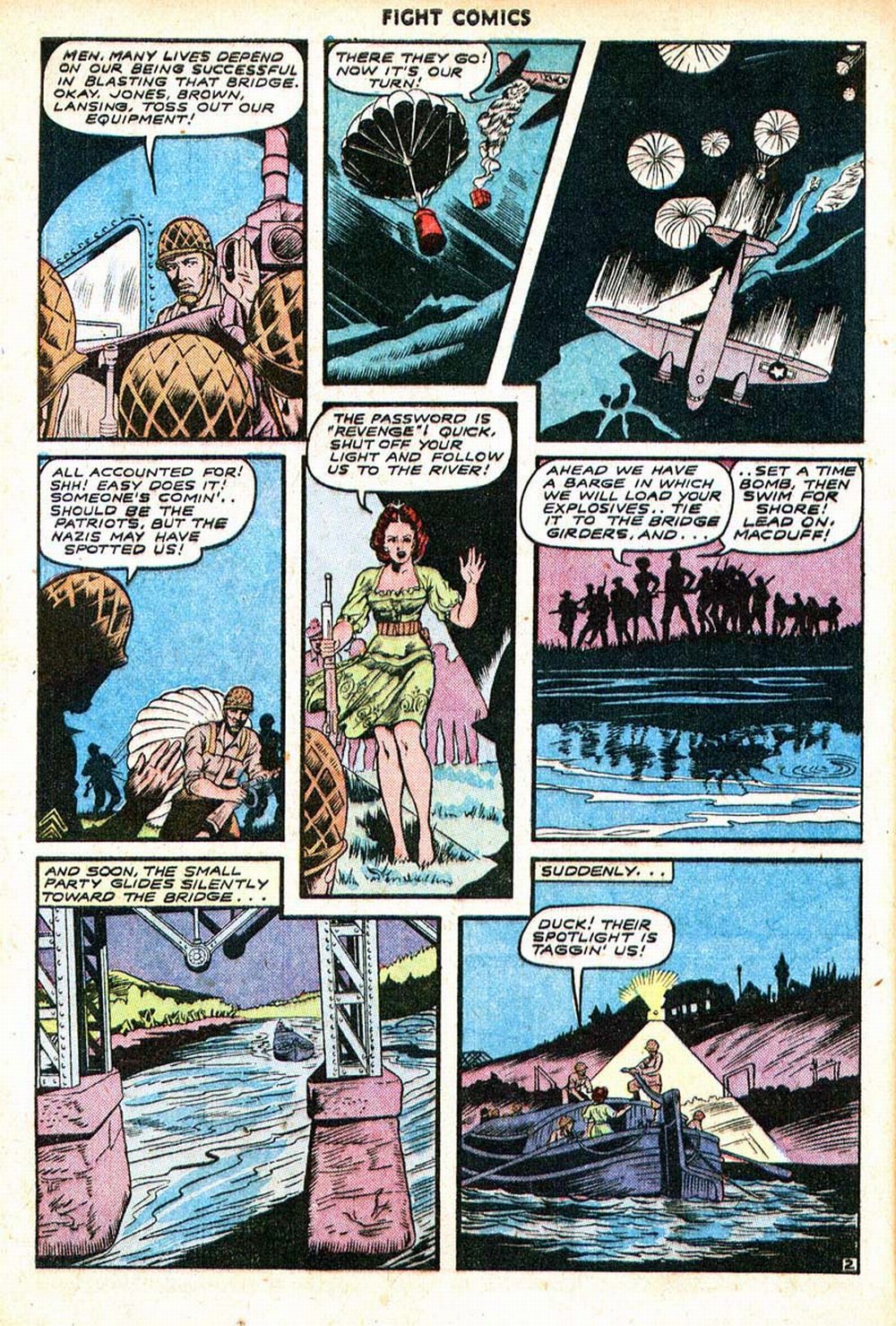 Read online Fight Comics comic -  Issue #36 - 4