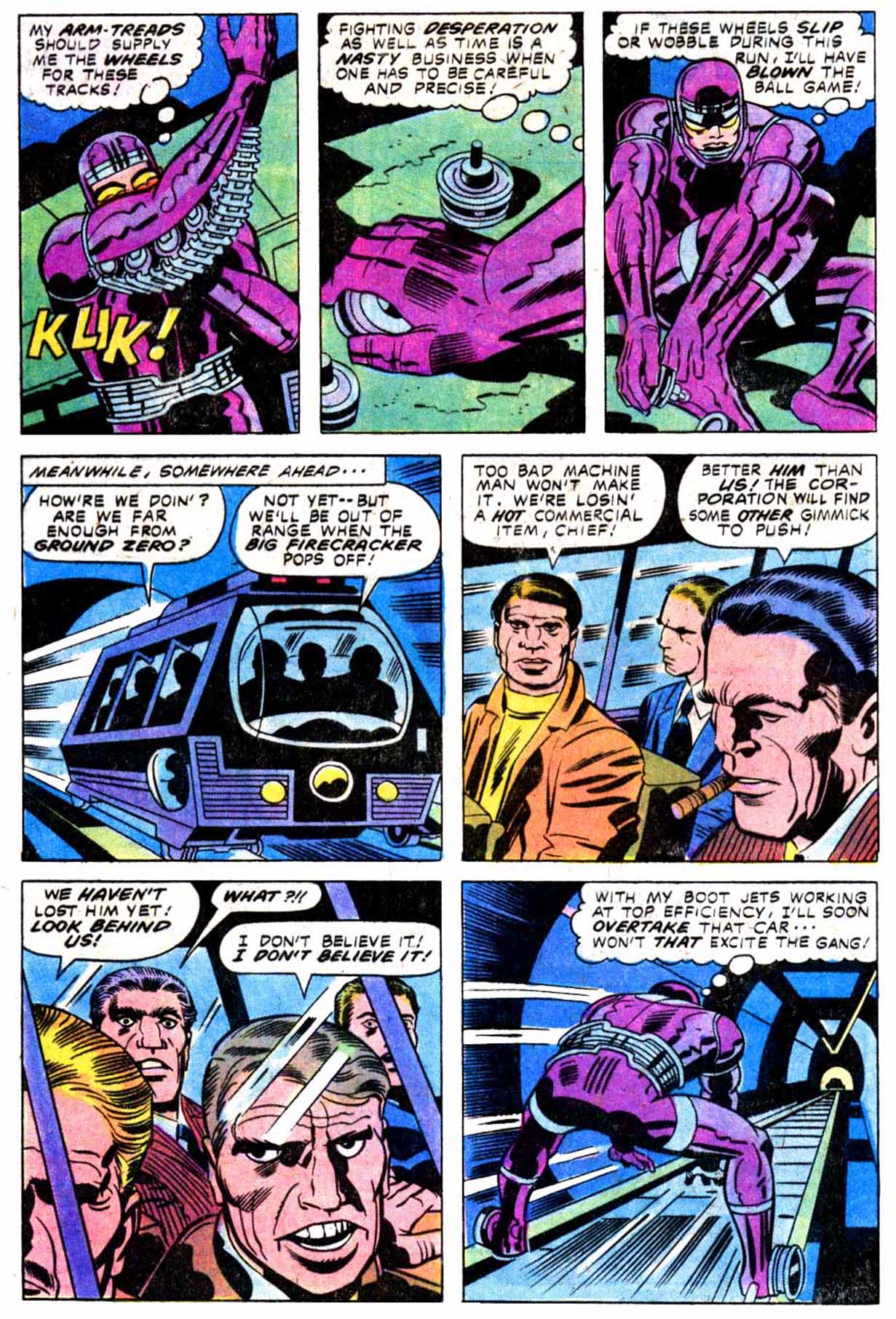 Read online Machine Man (1978) comic -  Issue #8 - 17