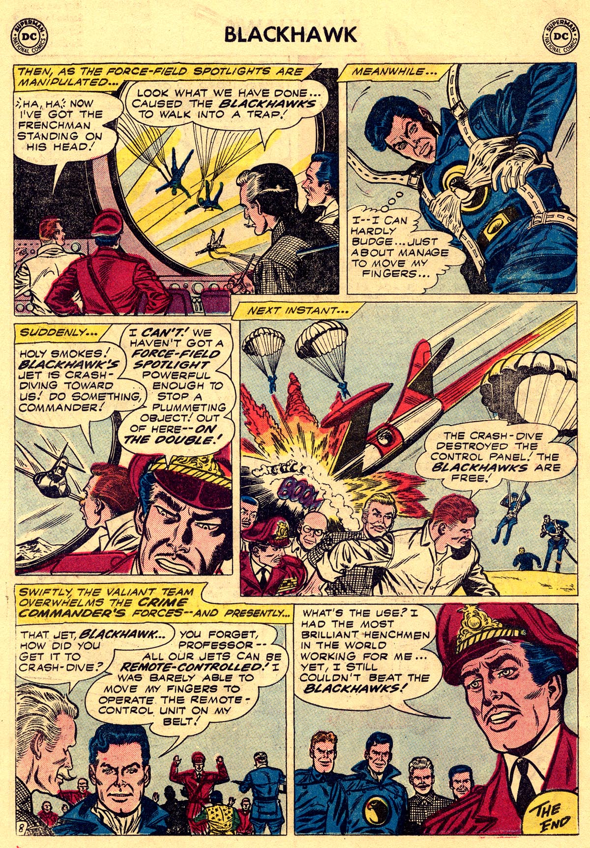 Read online Blackhawk (1957) comic -  Issue #141 - 10