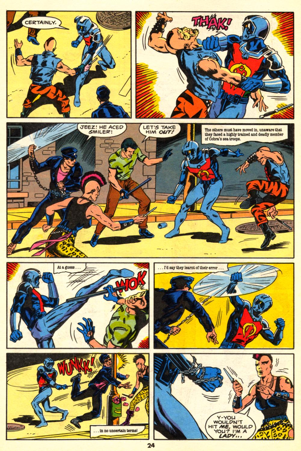 Read online G.I. Joe European Missions comic -  Issue #10 - 24