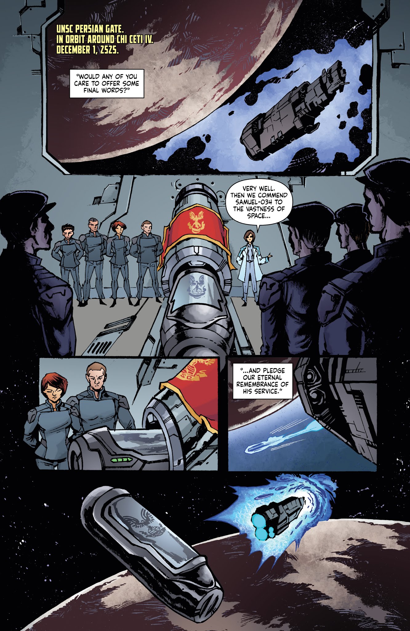 Read online Halo: Collateral Damage comic -  Issue #1 - 3