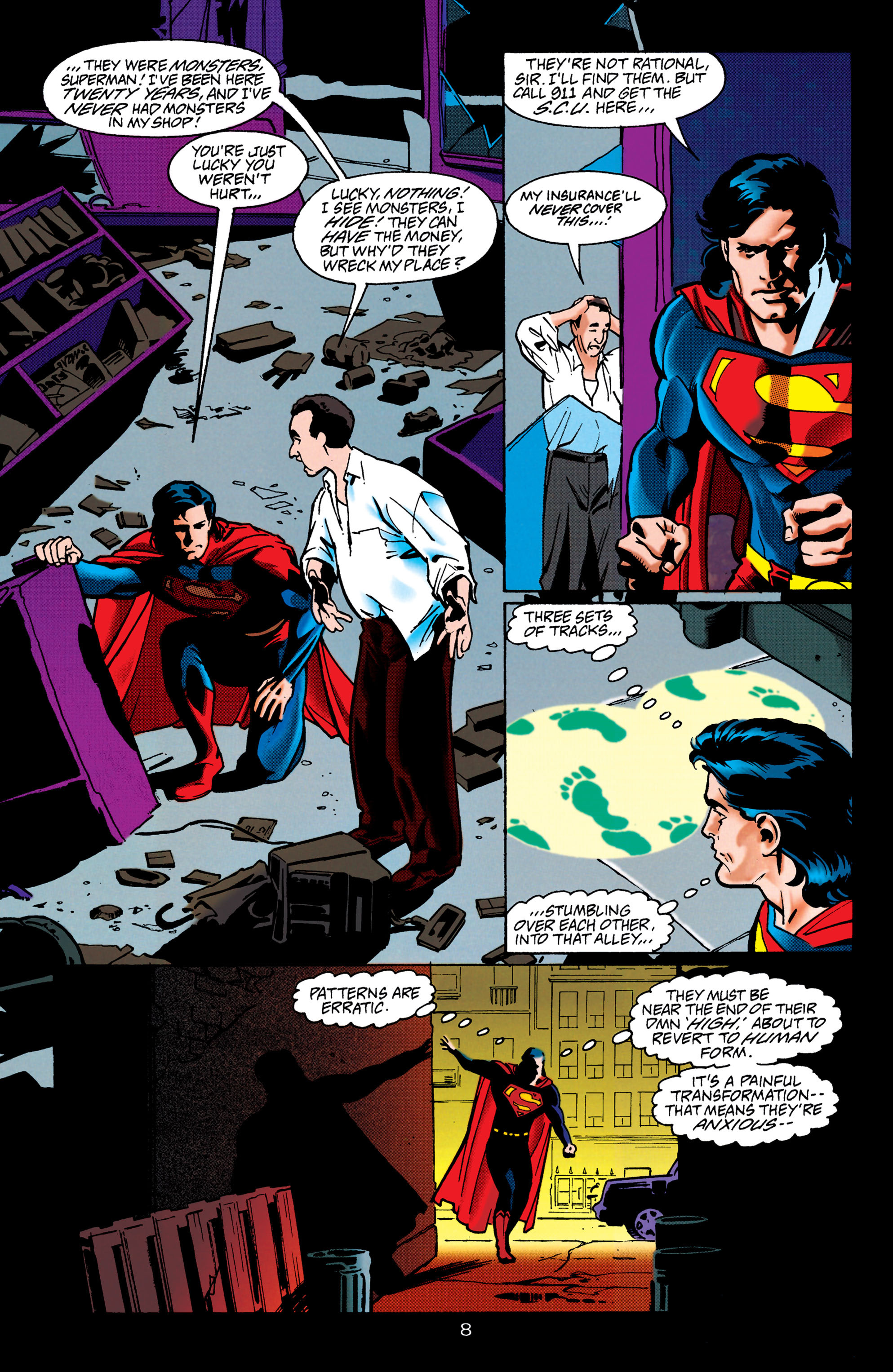 Read online Adventures of Superman (1987) comic -  Issue #534 - 9