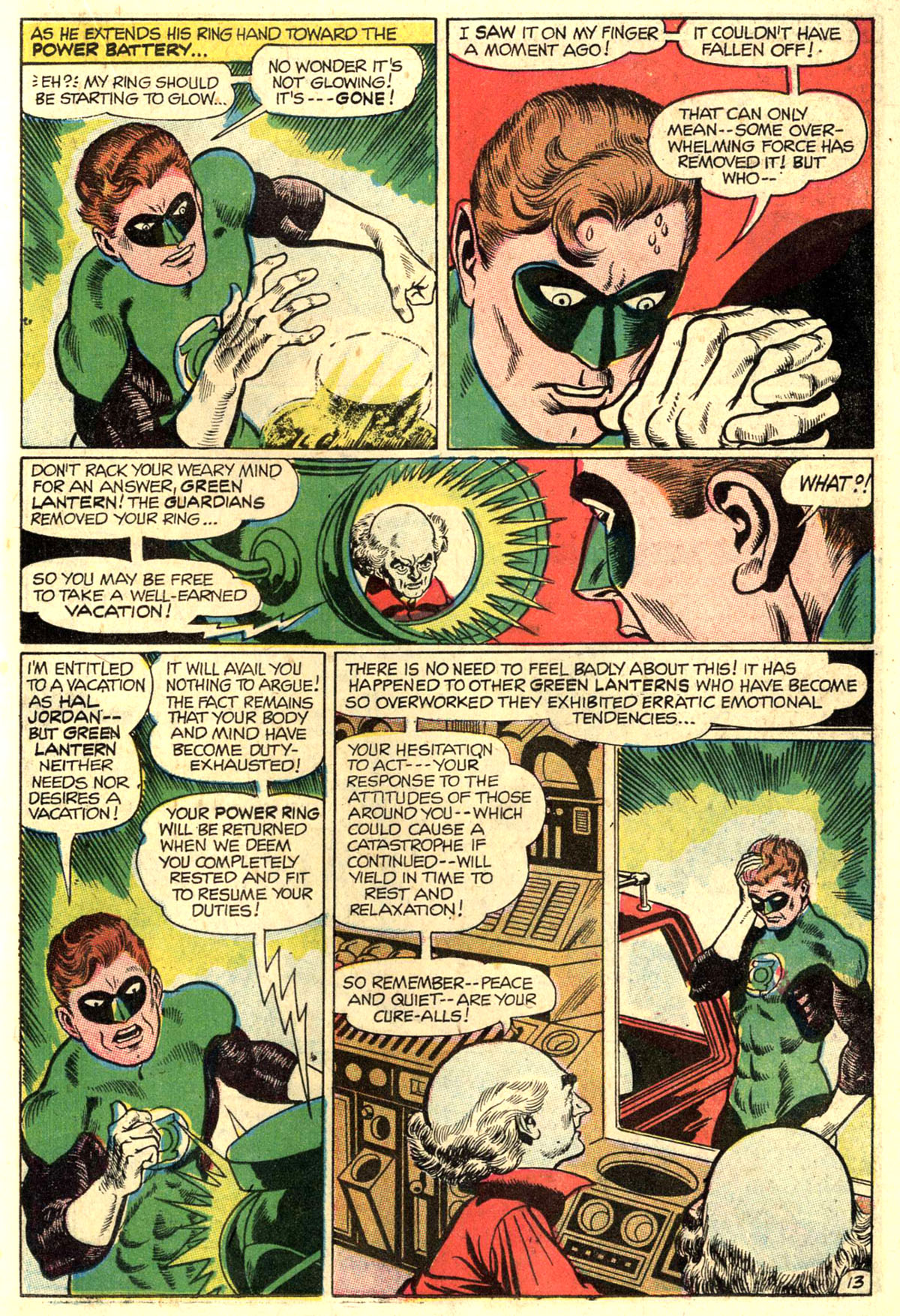 Read online Green Lantern (1960) comic -  Issue #58 - 19