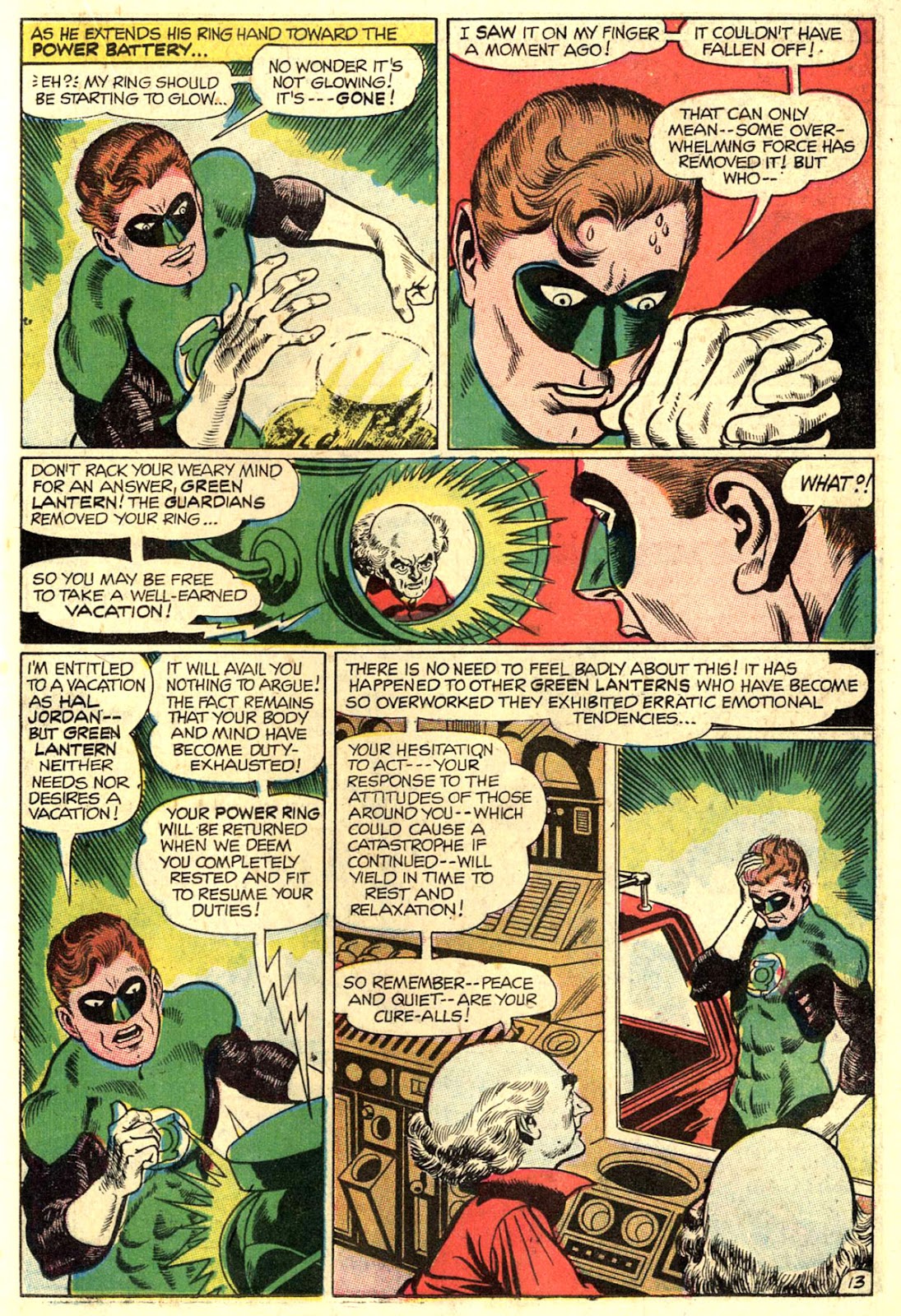 Green Lantern (1960) Issue #58 #61 - English 19