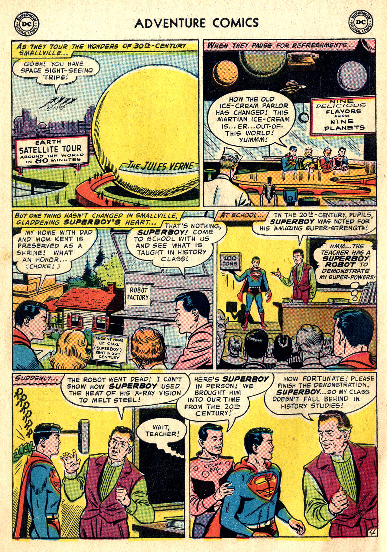 Read online Adventure Comics (1938) comic -  Issue #247 - 6