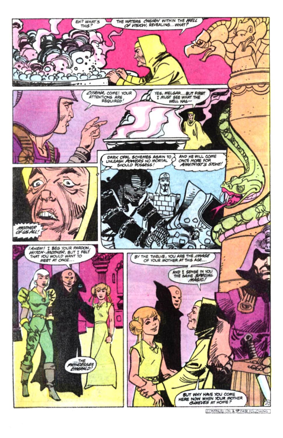 Read online Amethyst, Princess of Gemworld comic -  Issue #9 - 21