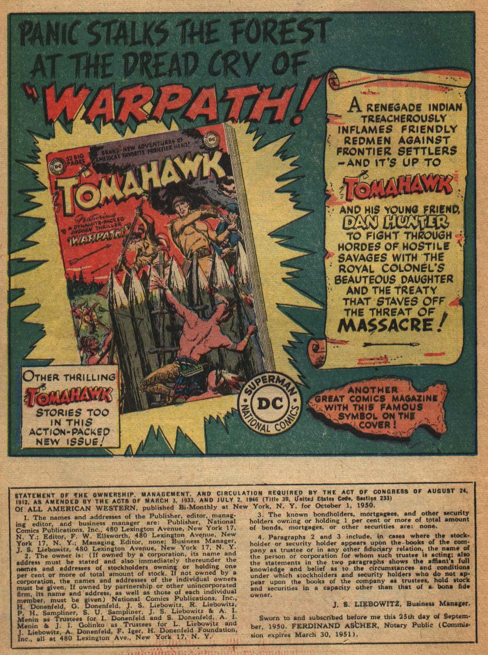 Read online All-American Western comic -  Issue #118 - 40