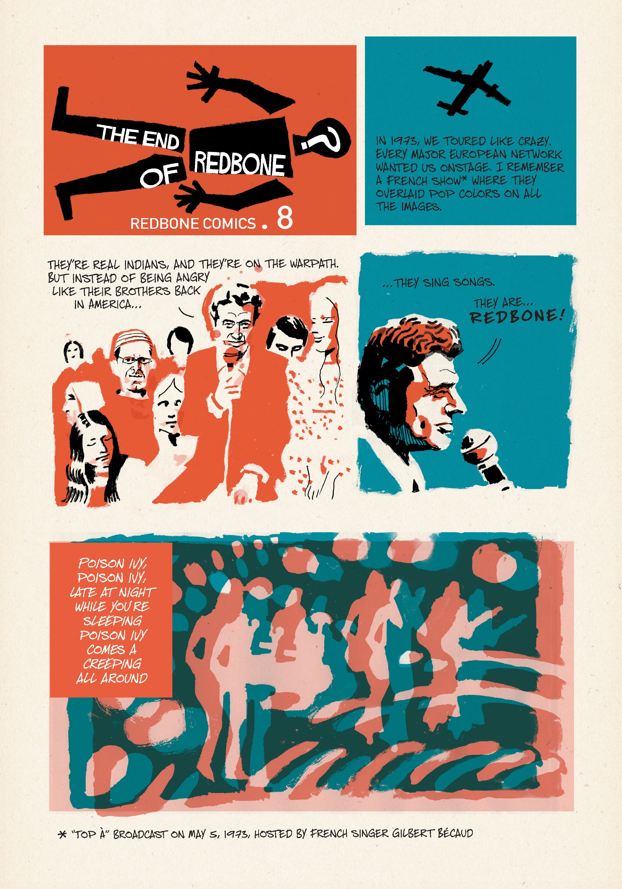 Read online Redbone: The True Story of A Native American Rock Band comic -  Issue # TPB - 94