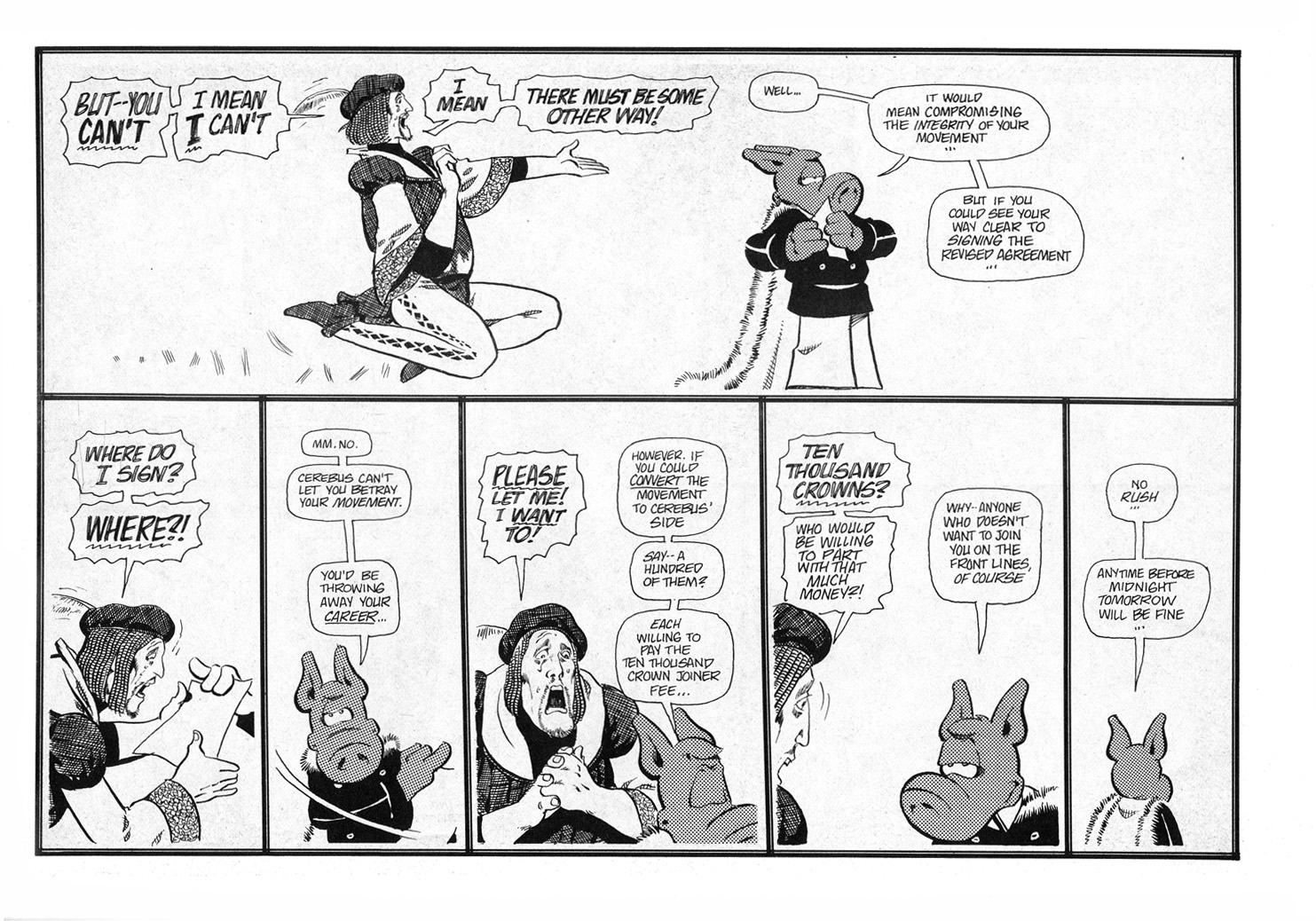 Read online Cerebus comic -  Issue #48 - 8