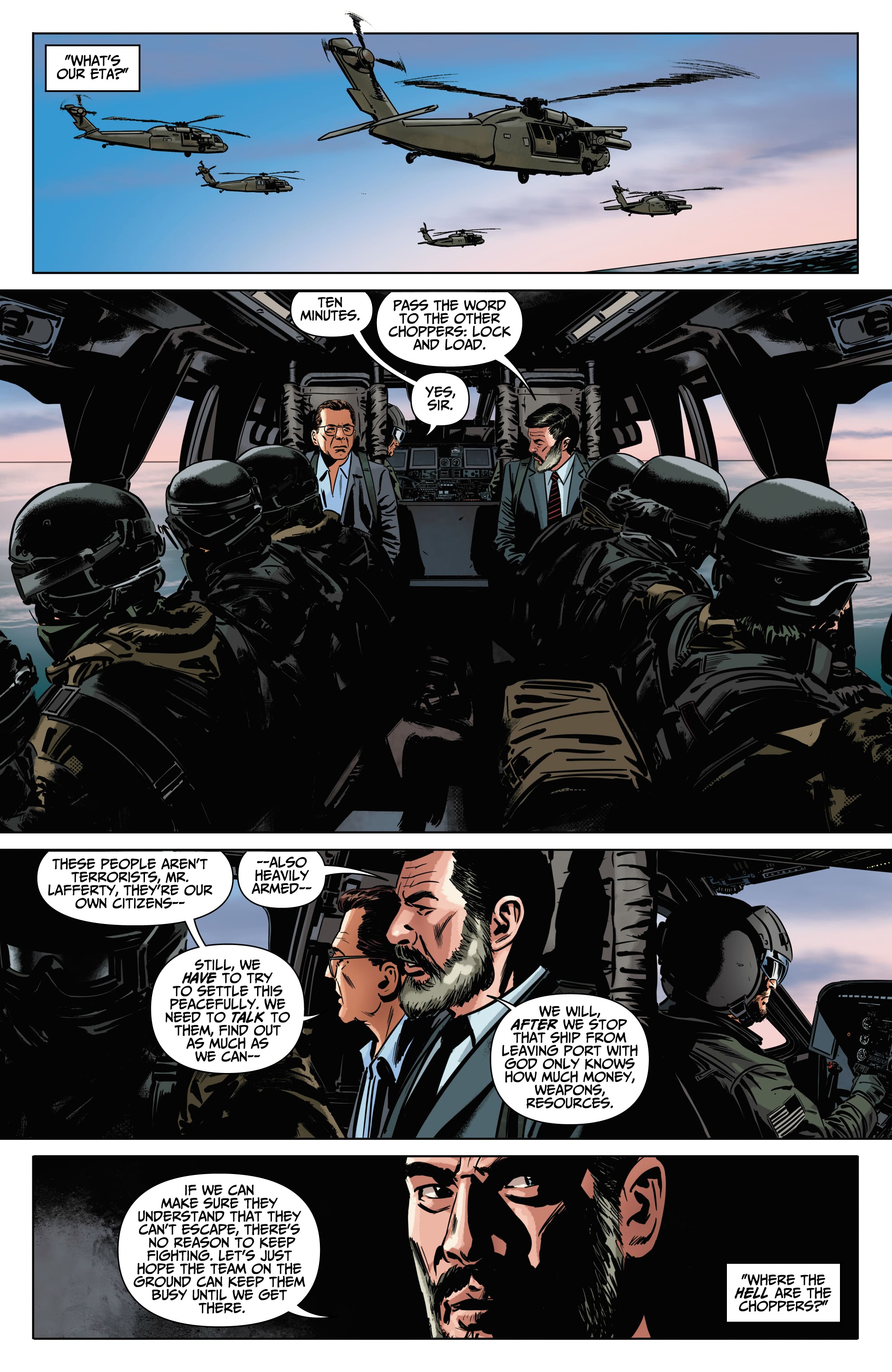Read online Telepaths comic -  Issue #6 - 2