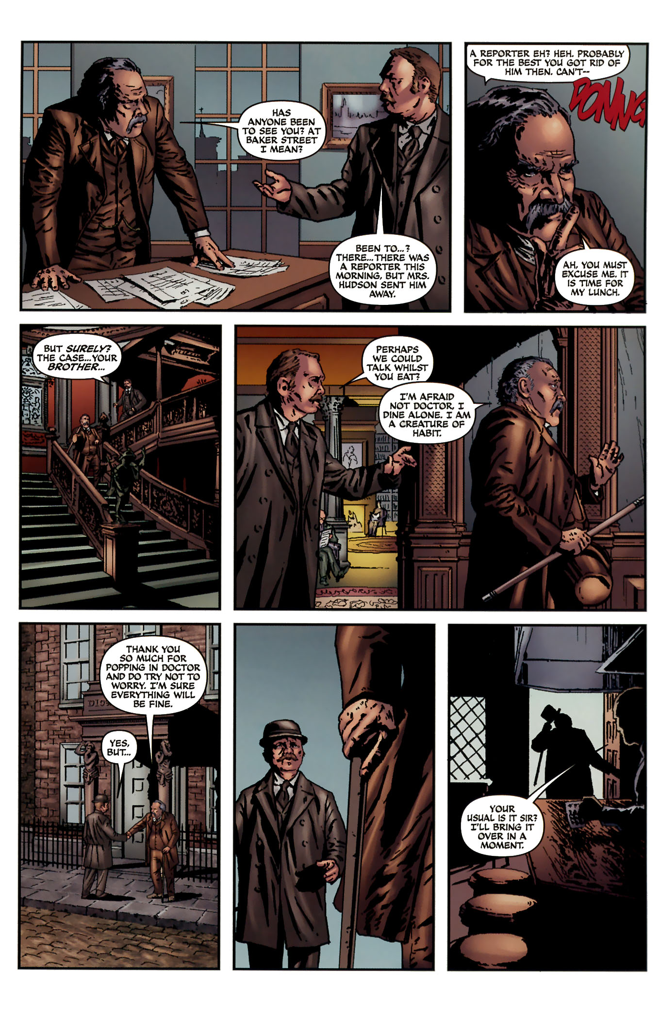 Read online Sherlock Holmes (2009) comic -  Issue #3 - 27