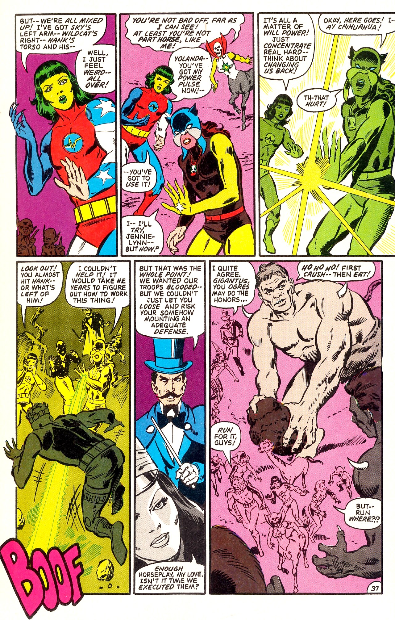 Read online Infinity Inc. (1984) comic -  Issue #50 - 38