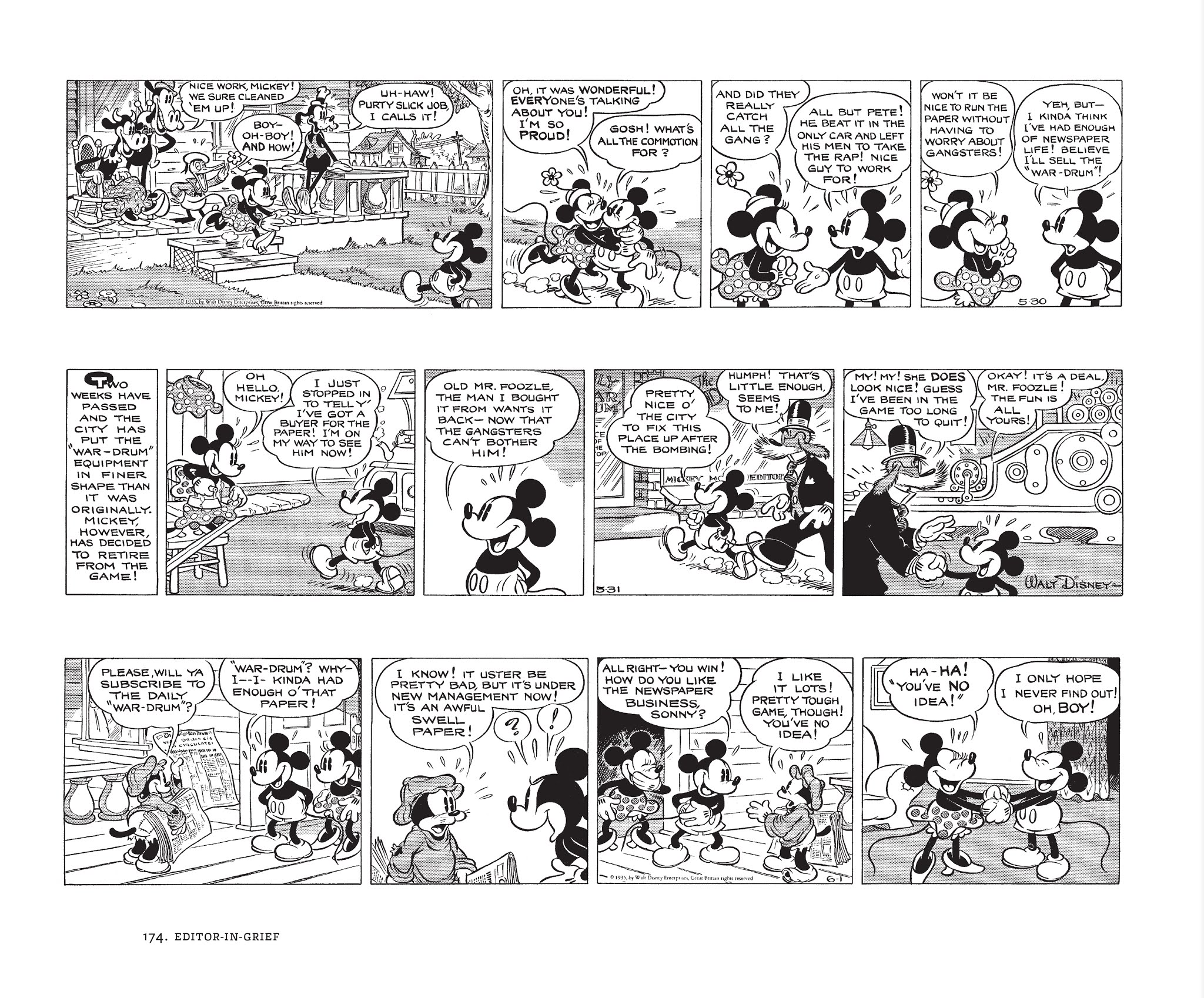 Read online Walt Disney's Mickey Mouse by Floyd Gottfredson comic -  Issue # TPB 3 (Part 2) - 74