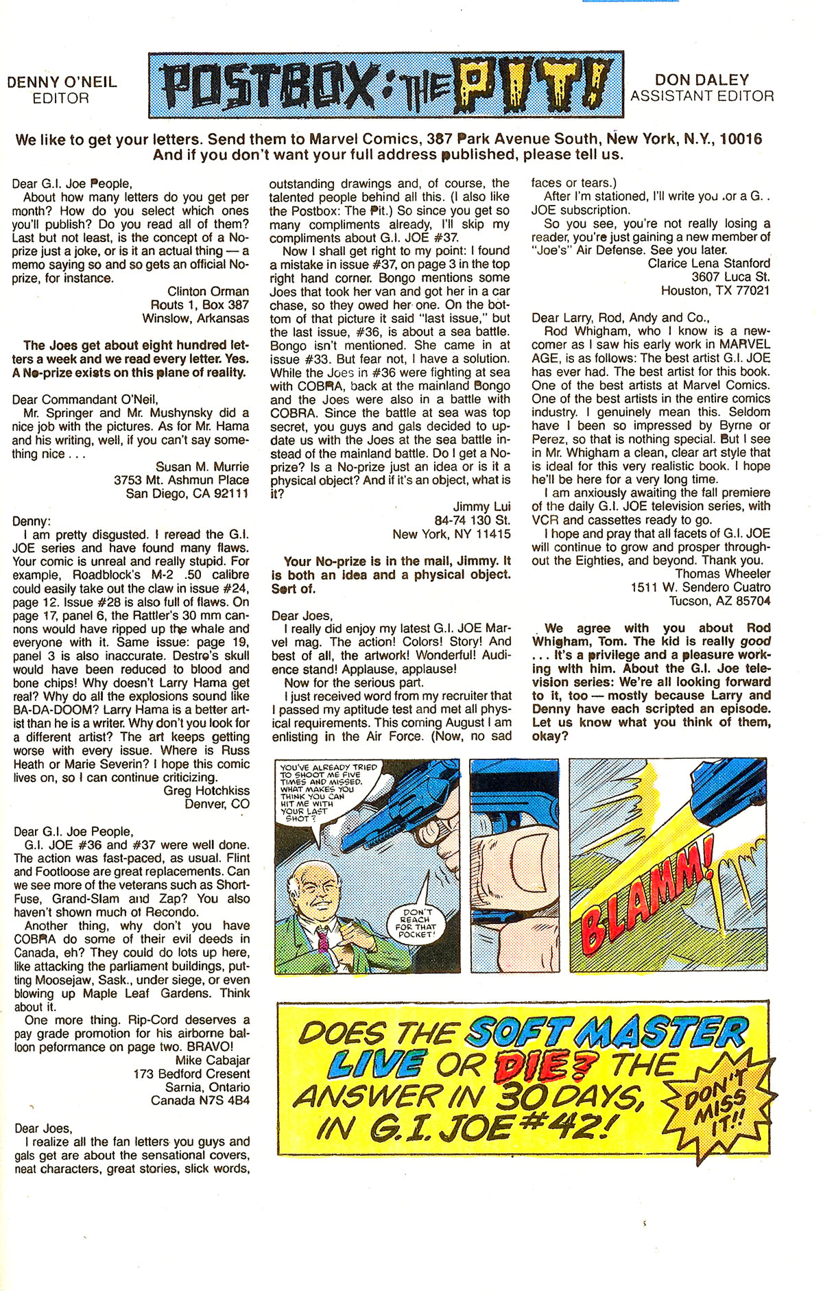 Read online G.I. Joe: A Real American Hero comic -  Issue #41 - 24