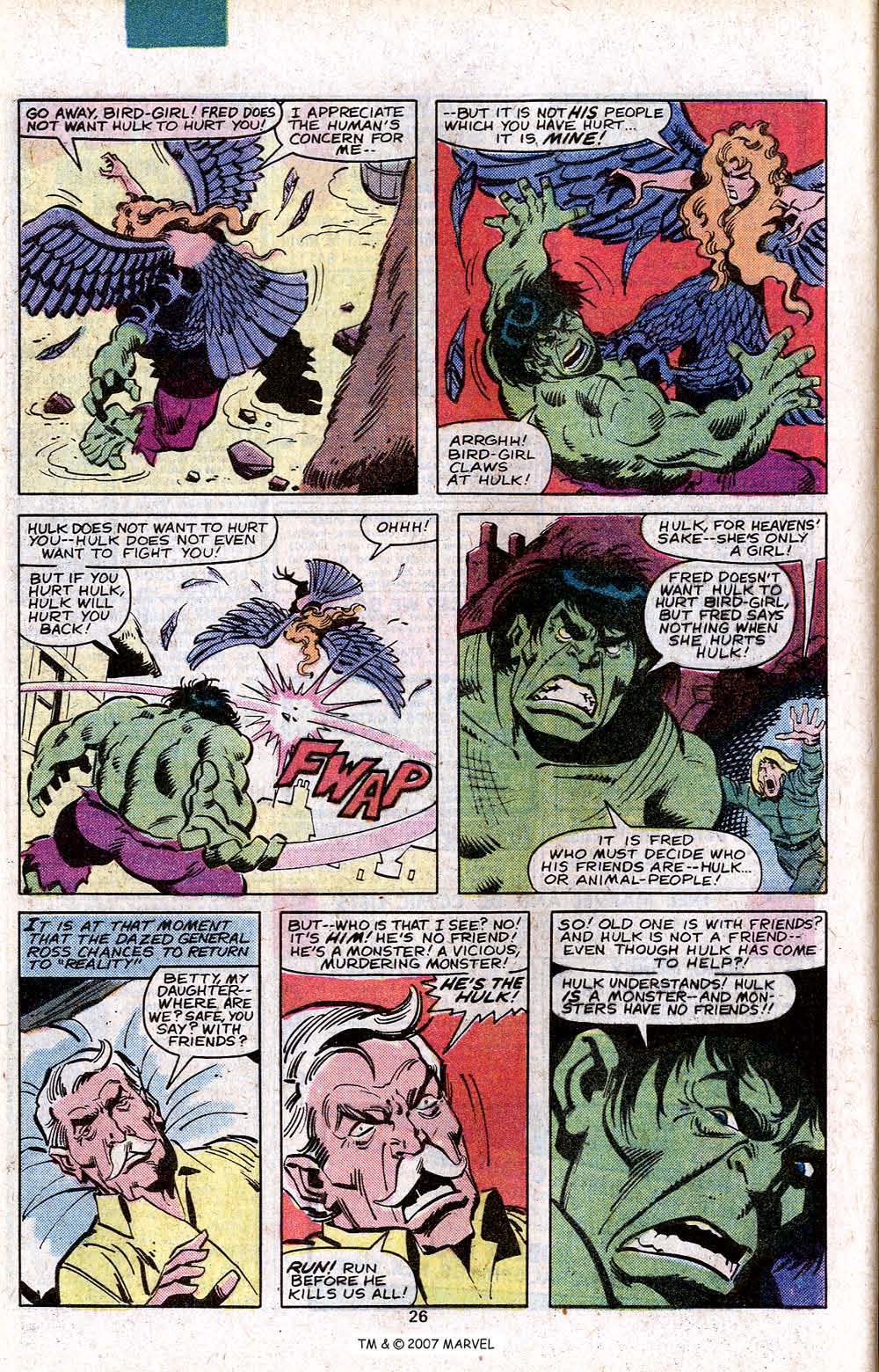 Read online The Incredible Hulk (1968) comic -  Issue #252 - 28