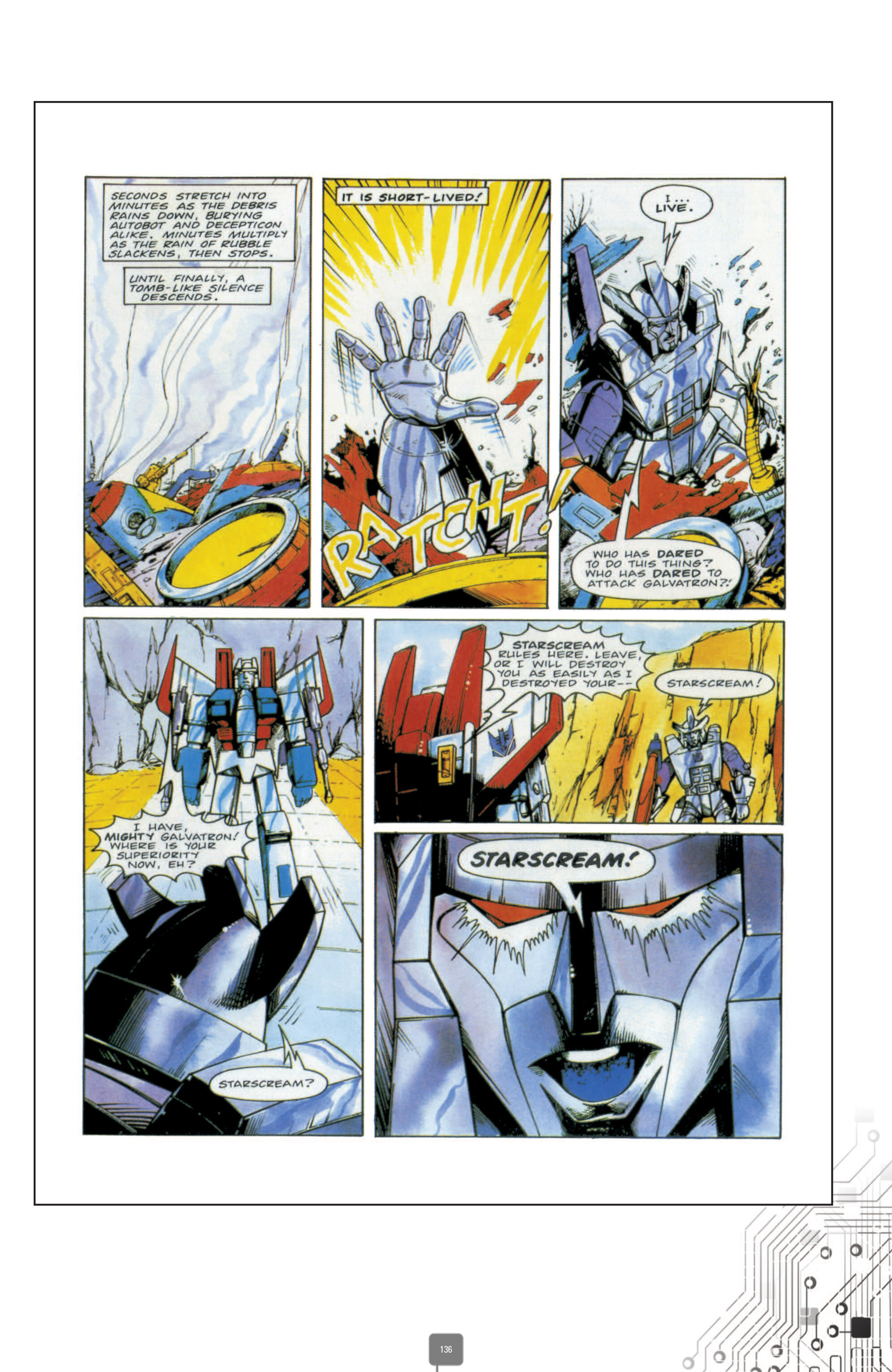 Read online The Transformers Classics UK comic -  Issue # TPB 3 - 137