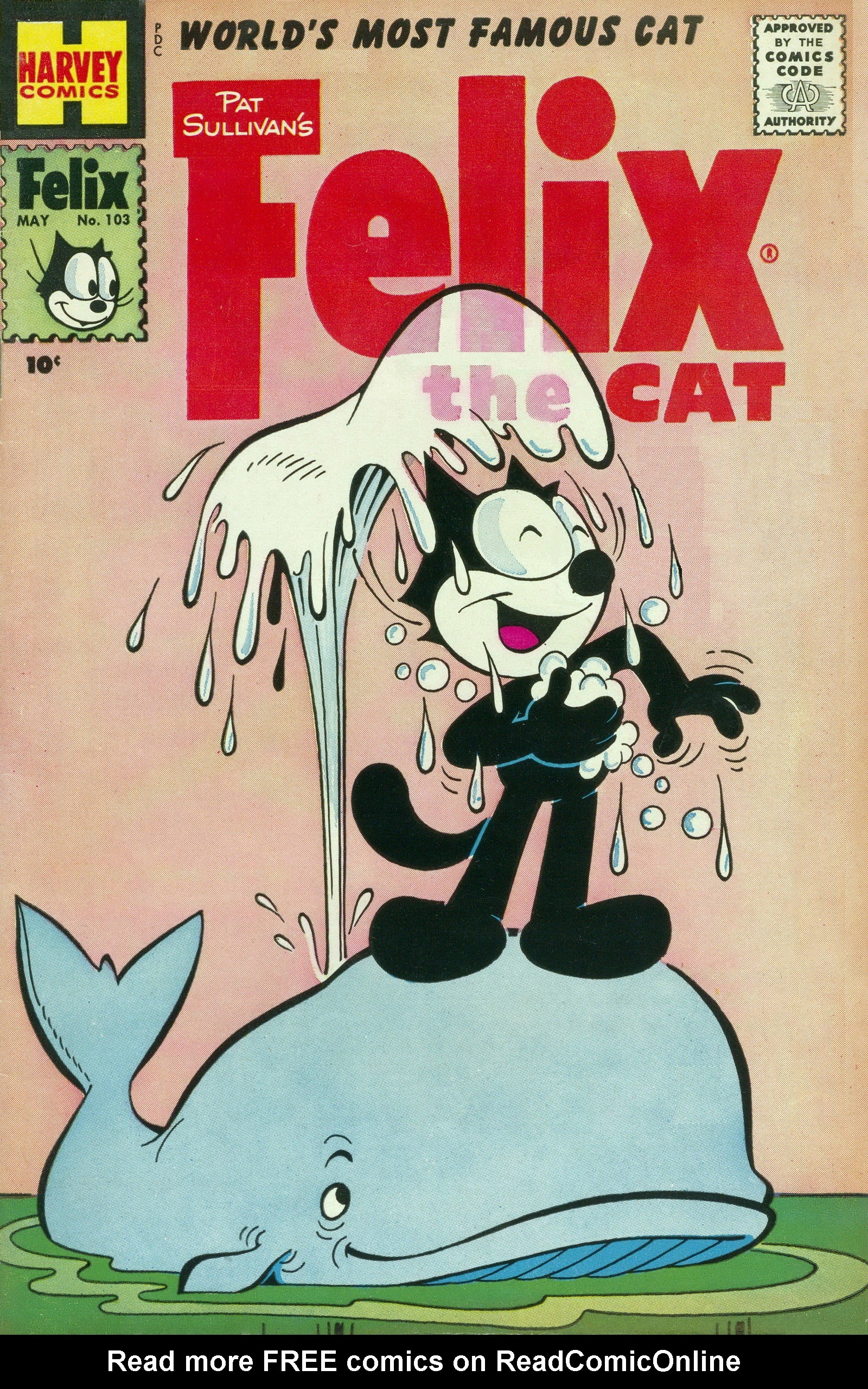 Read online Felix the Cat (1955) comic -  Issue #103 - 1