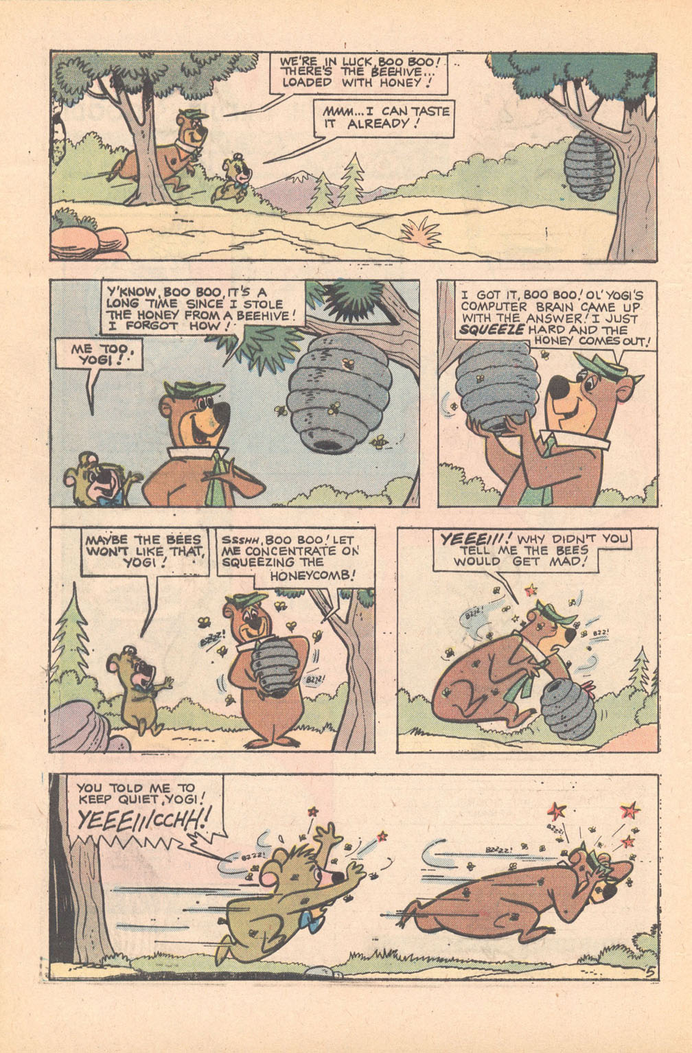 Read online Yogi Bear (1970) comic -  Issue #7 - 8