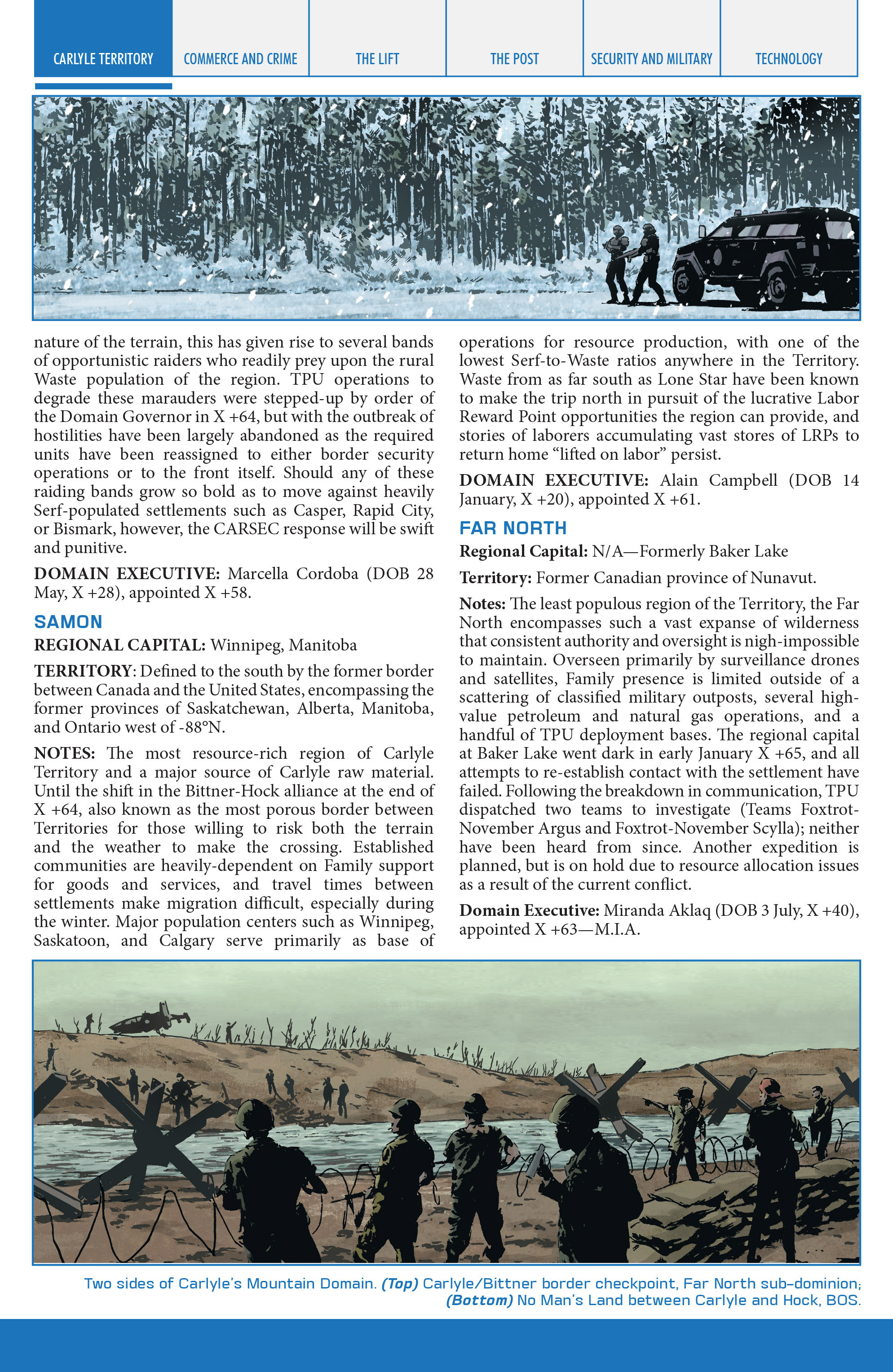 Read online Lazarus Sourcebook comic -  Issue # Vol. 1 - 6