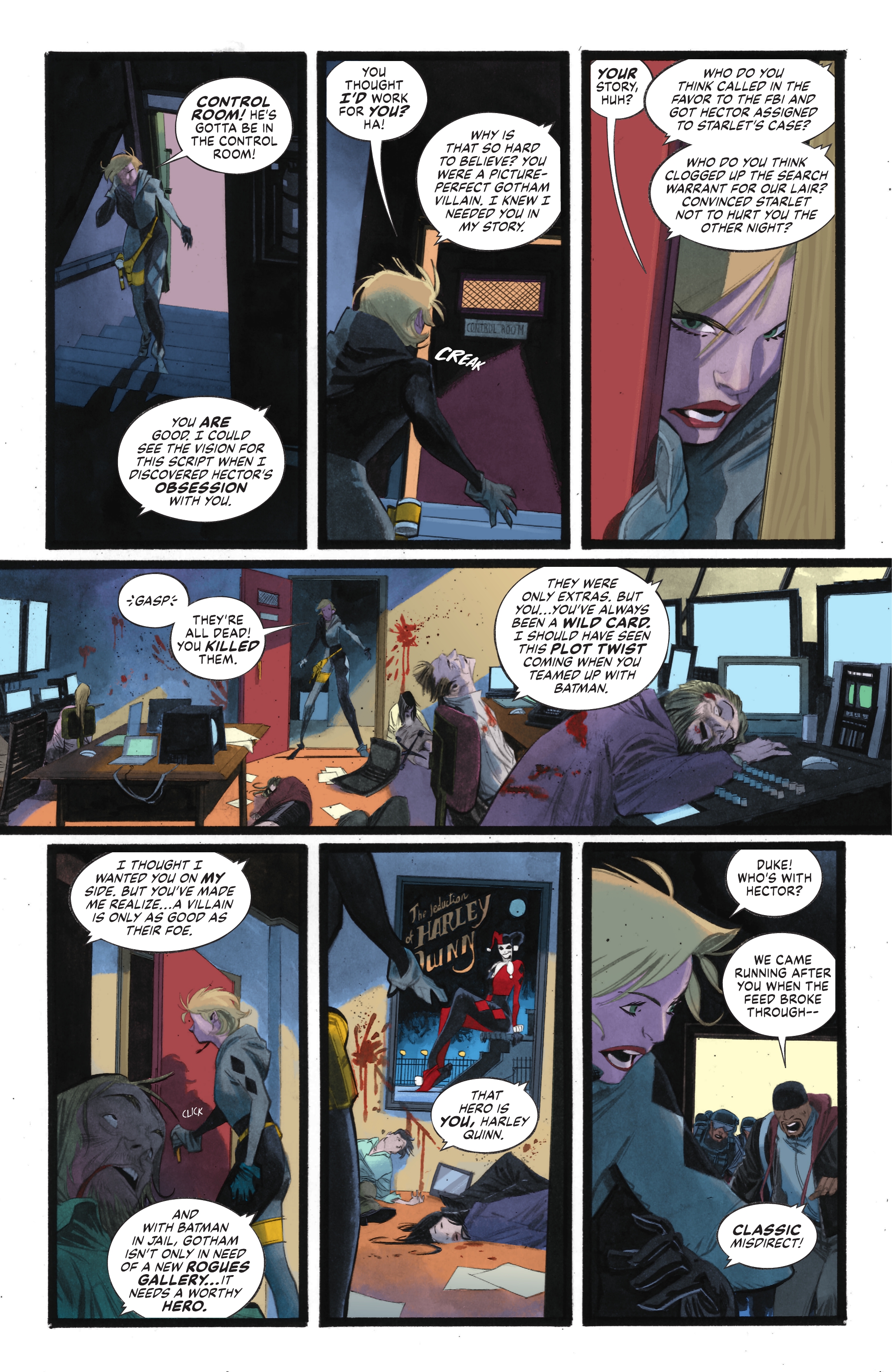 Read online Batman: White Knight Presents: Harley Quinn comic -  Issue #6 - 11