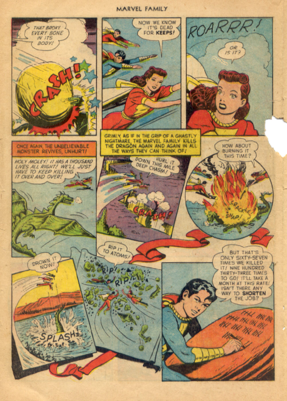 Read online The Marvel Family comic -  Issue #70 - 20