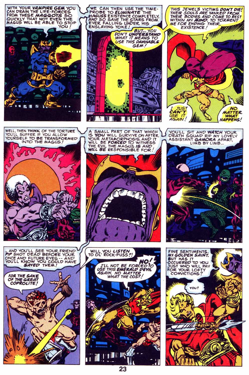 Read online Warlock (1982) comic -  Issue #3 - 23