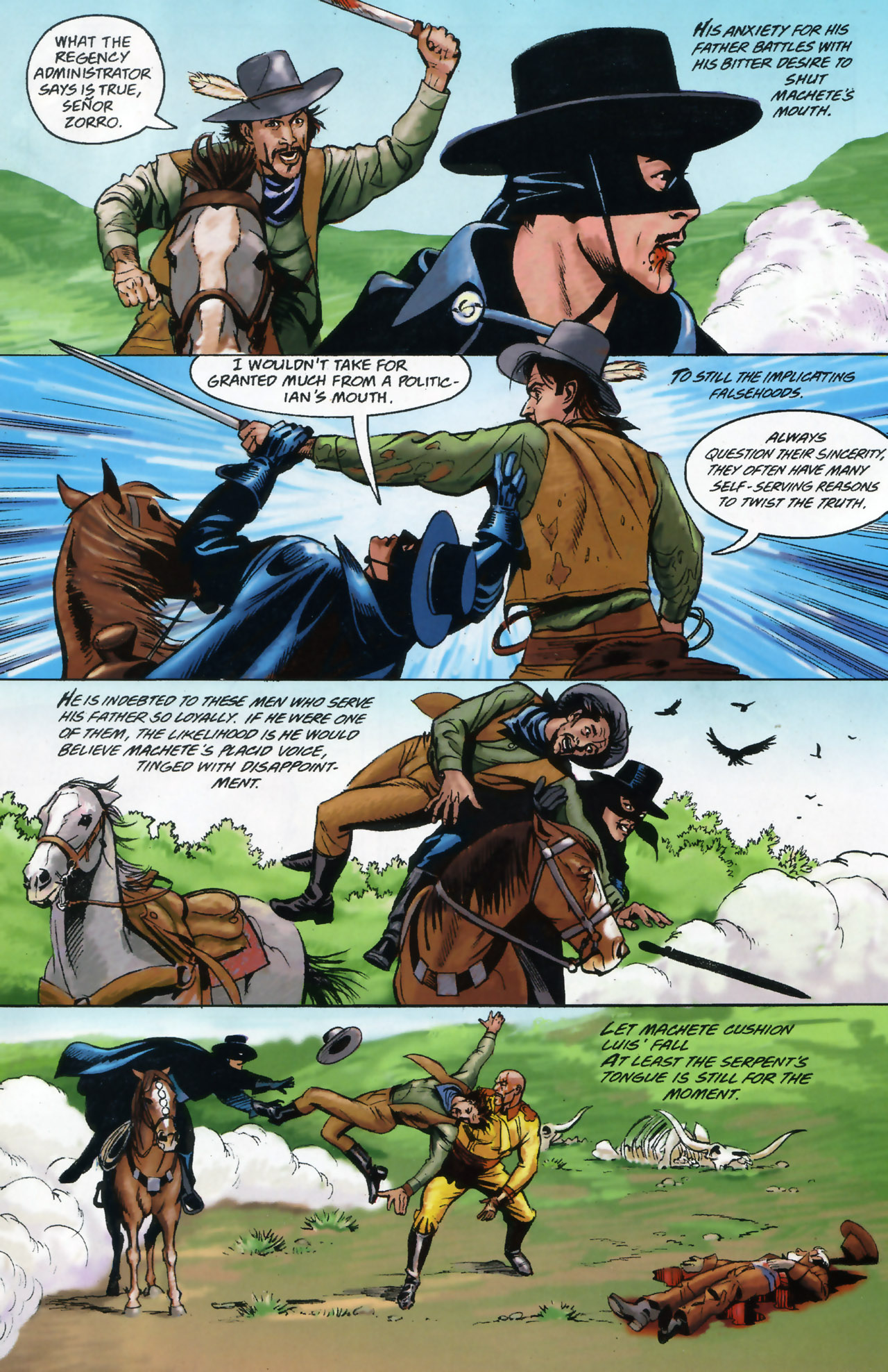 Read online Zorro: Matanzas comic -  Issue #3 - 21