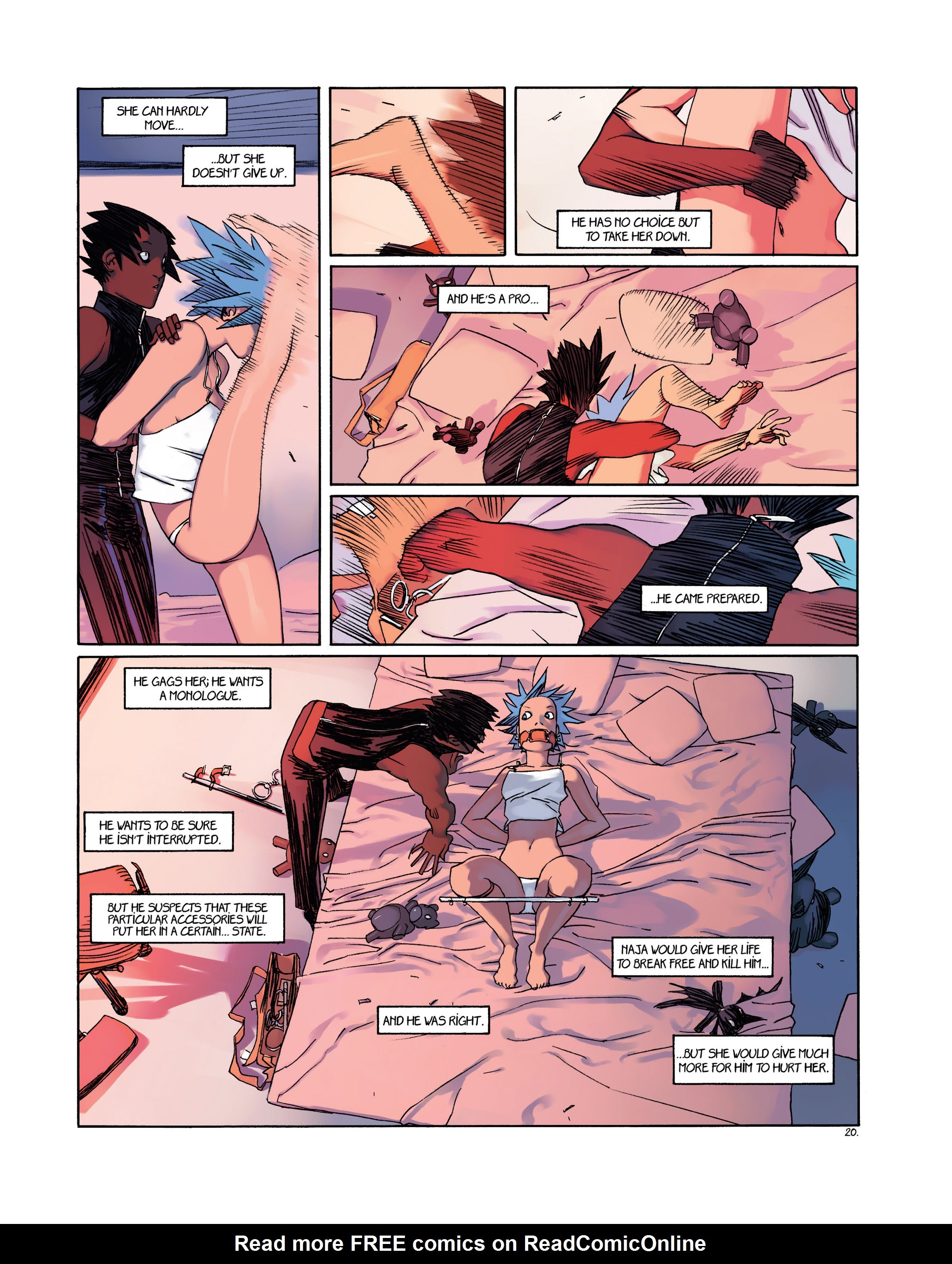 Read online Naja comic -  Issue #1 - 21