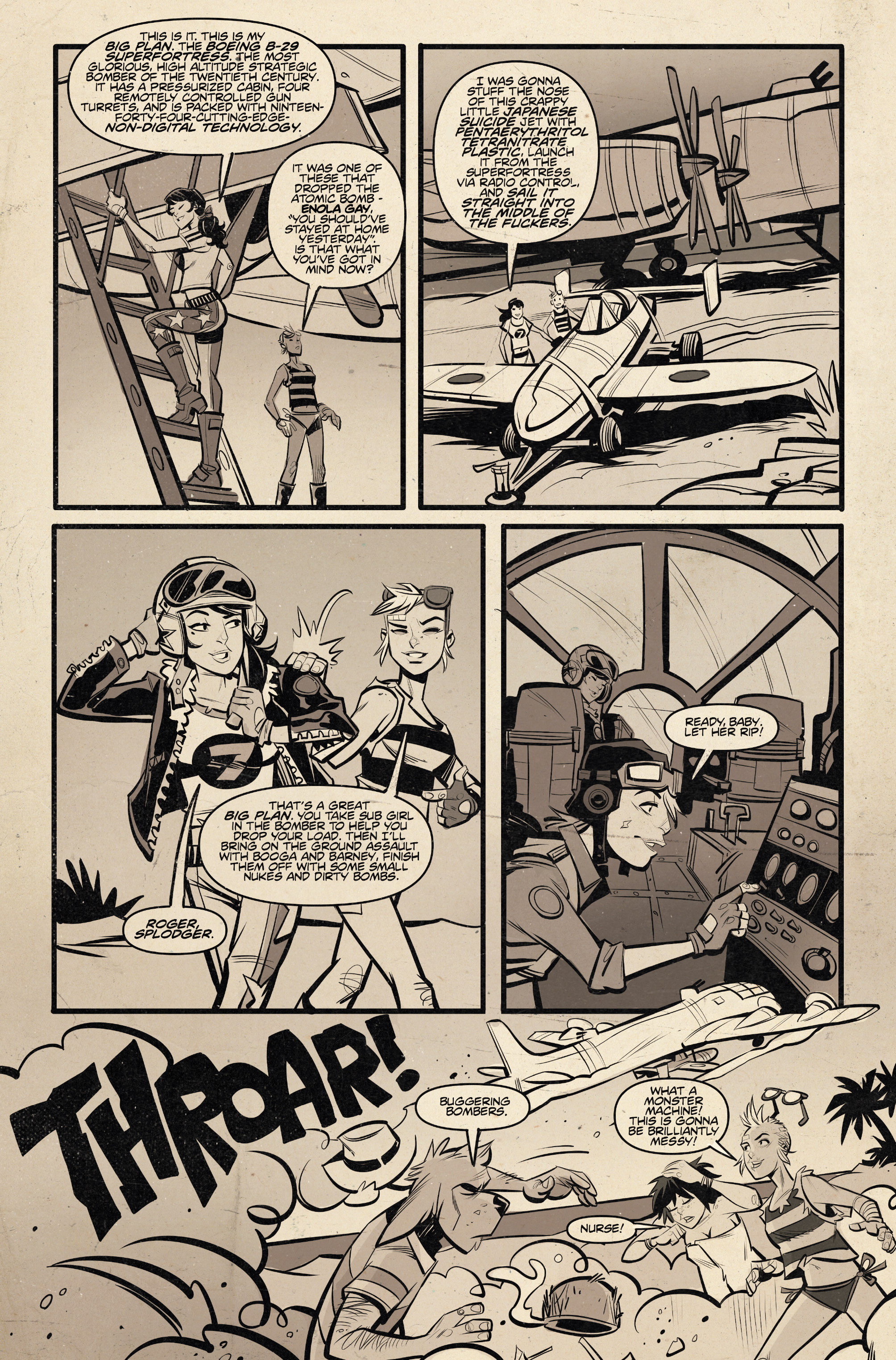 Read online Tank Girl: Gold comic -  Issue #3 - 13