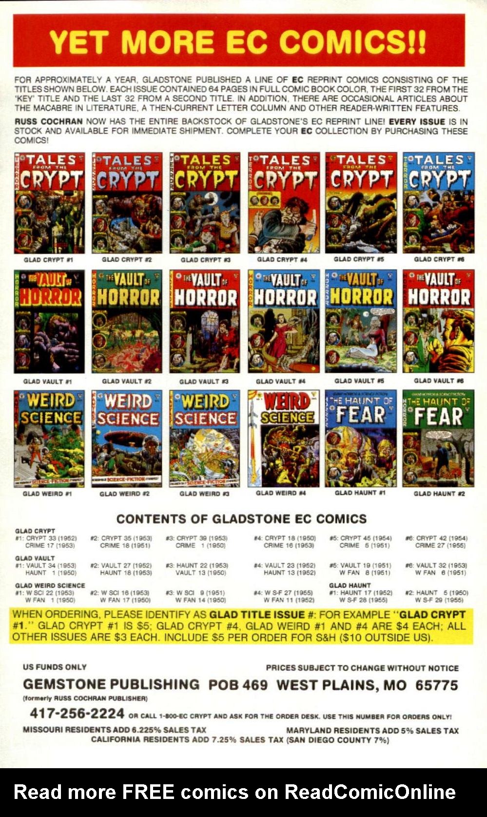 Read online Tales From The Crypt (1950) comic -  Issue #29 - 36