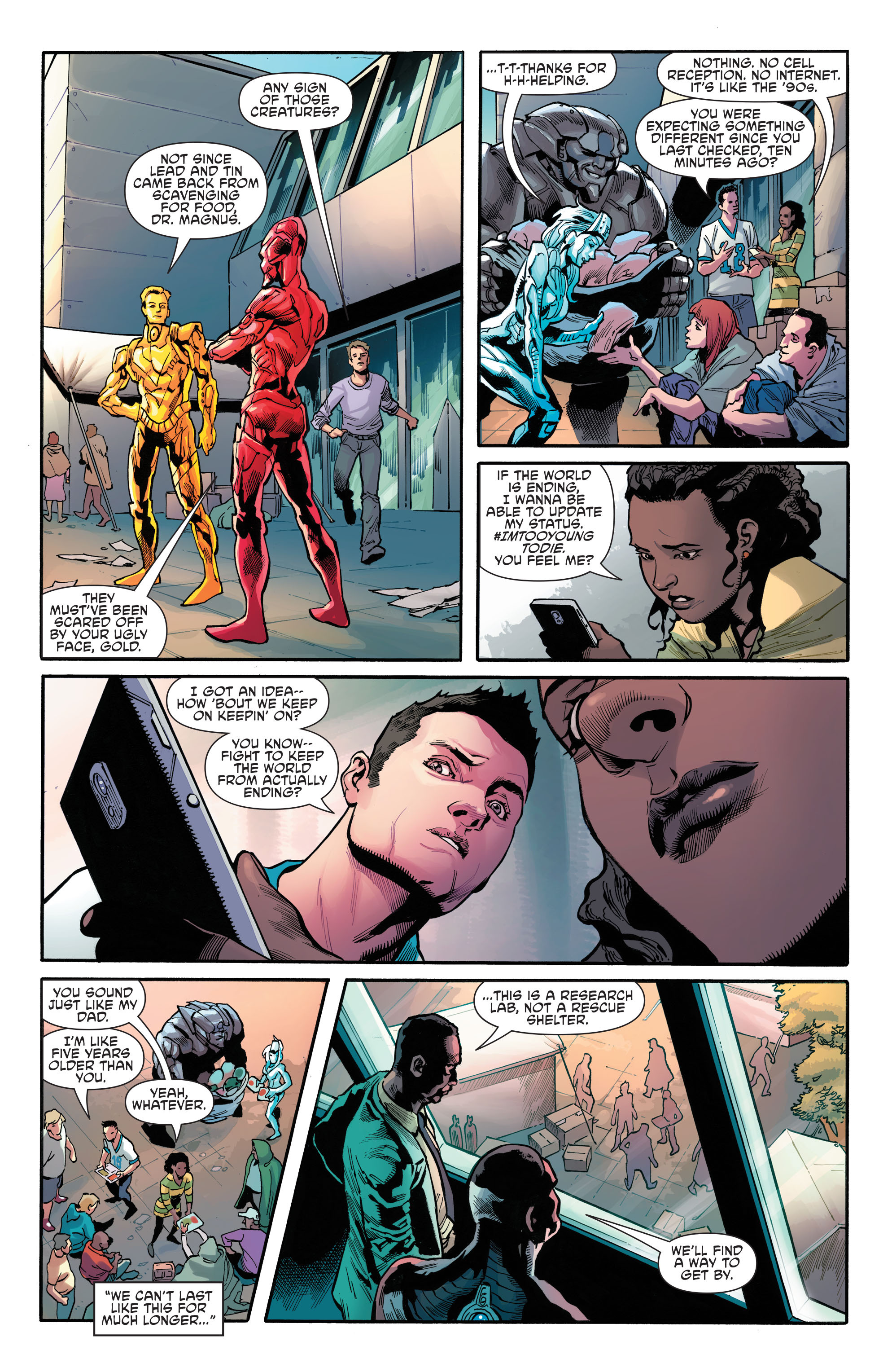 Read online Cyborg (2015) comic -  Issue #4 - 10