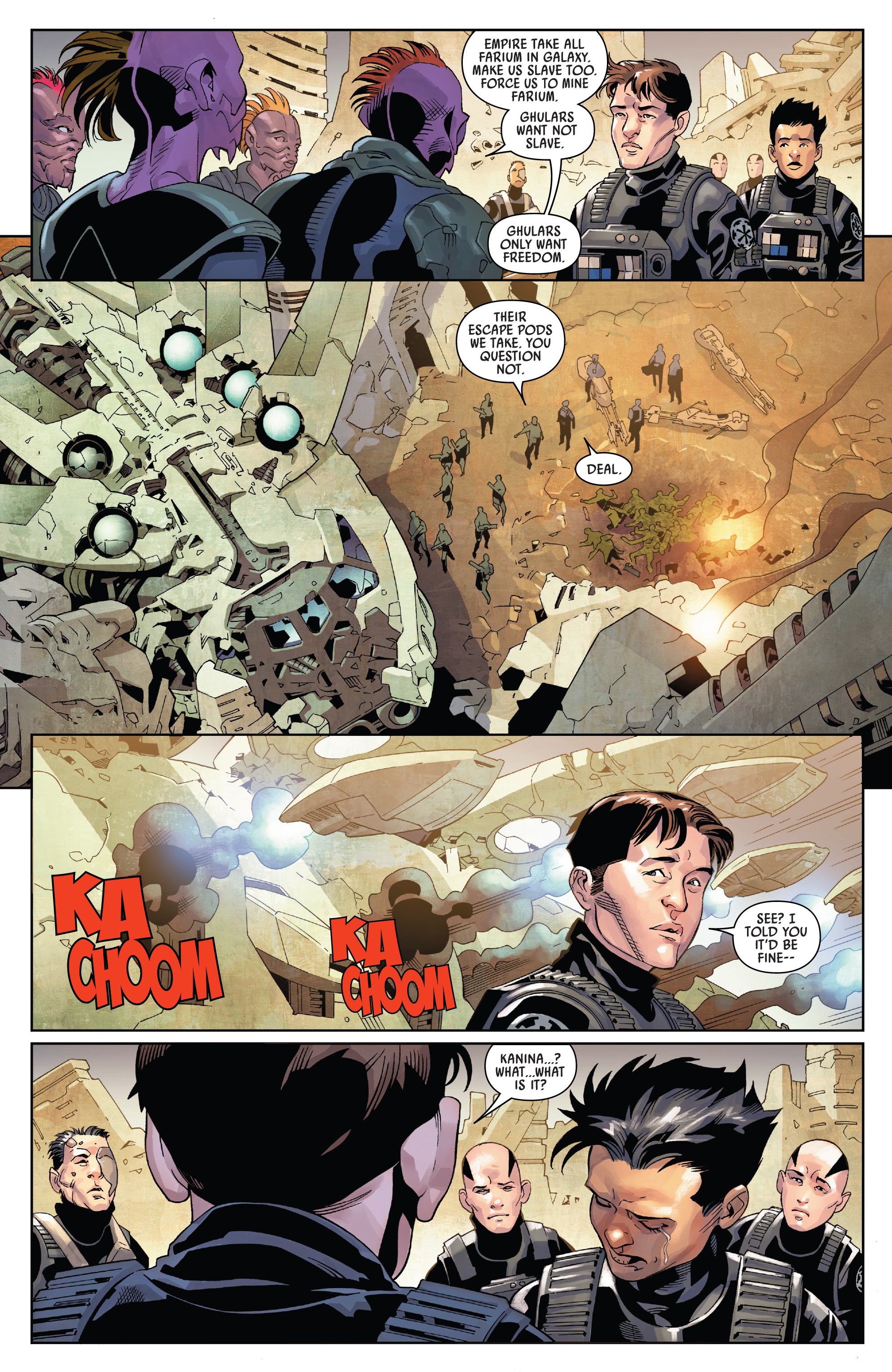 Read online Star Wars: Han Solo - Imperial Cadet comic -  Issue #5 - 14