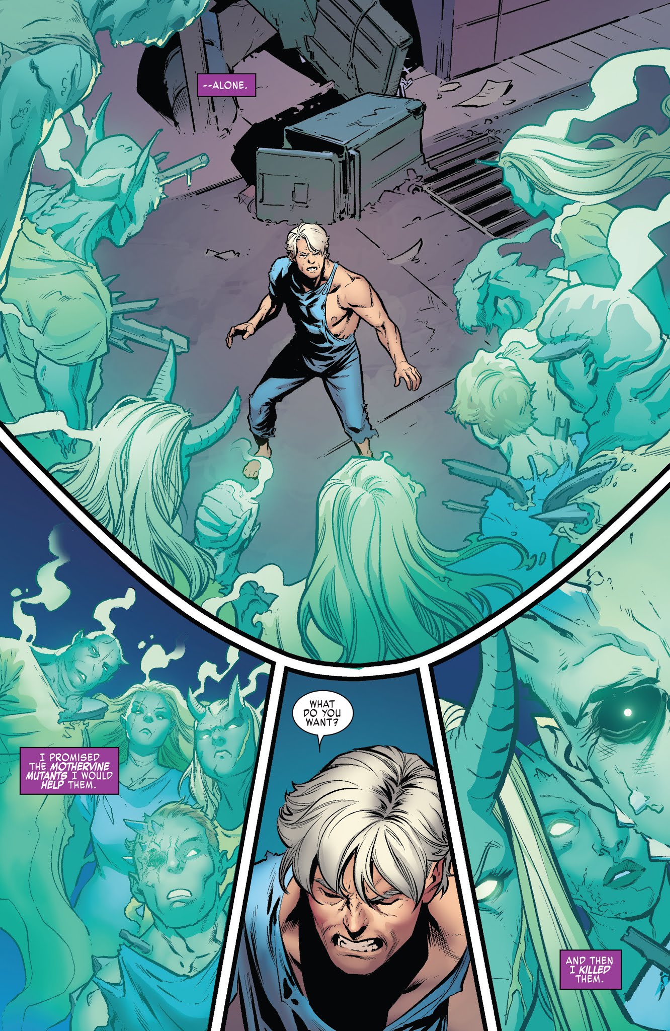 Read online X-Men: Blue comic -  Issue #33 - 6
