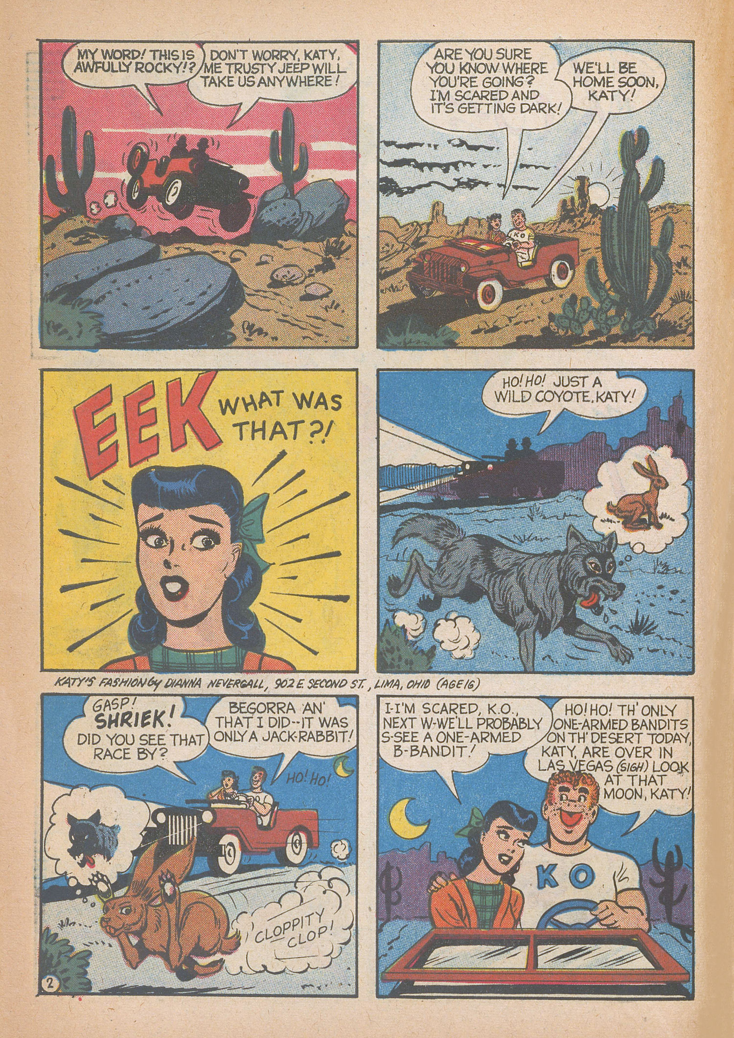 Read online Katy Keene Pin-up Parade comic -  Issue #8 - 62