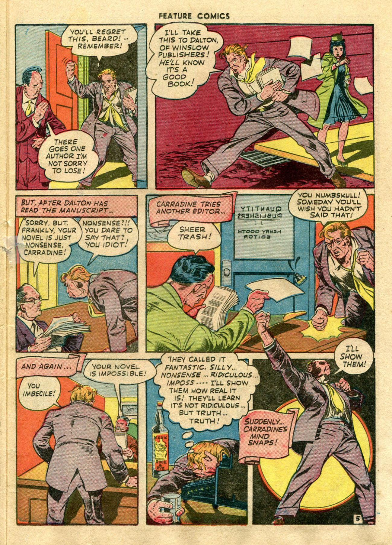 Read online Feature Comics comic -  Issue #74 - 7